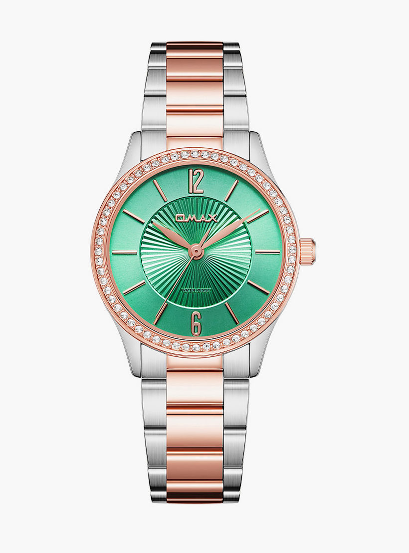 Two-Tone Embellished Ladies Watch-women-watchesandjewellery-watches-image-1