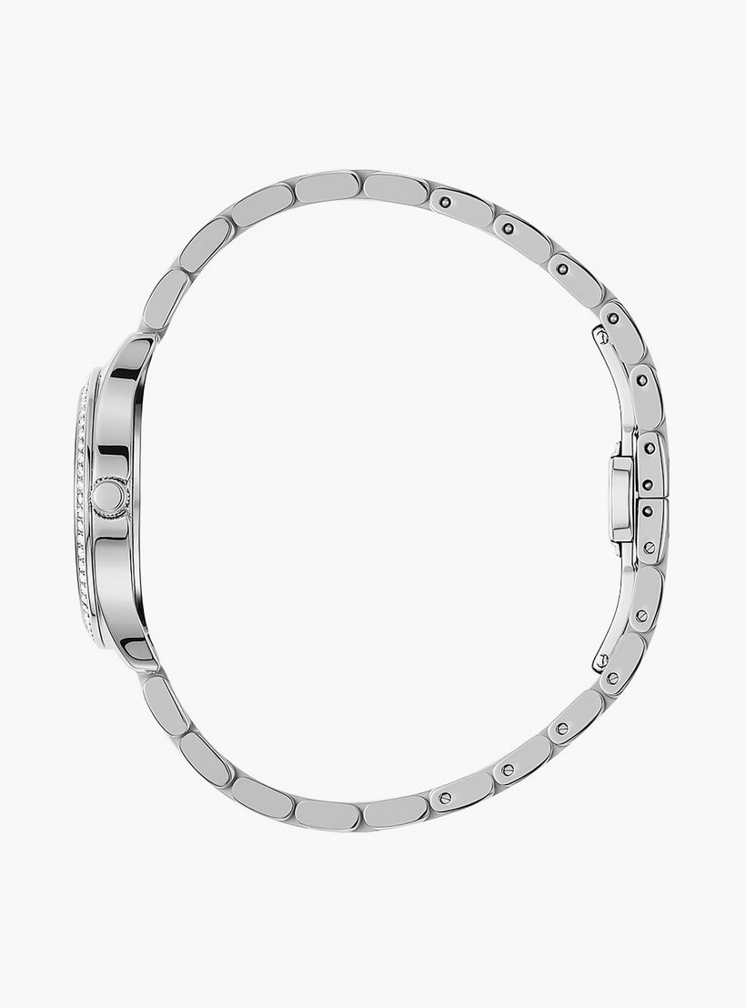 Green Dial Crystal Embellished Watch-women-watchesandjewellery-watches-image-3