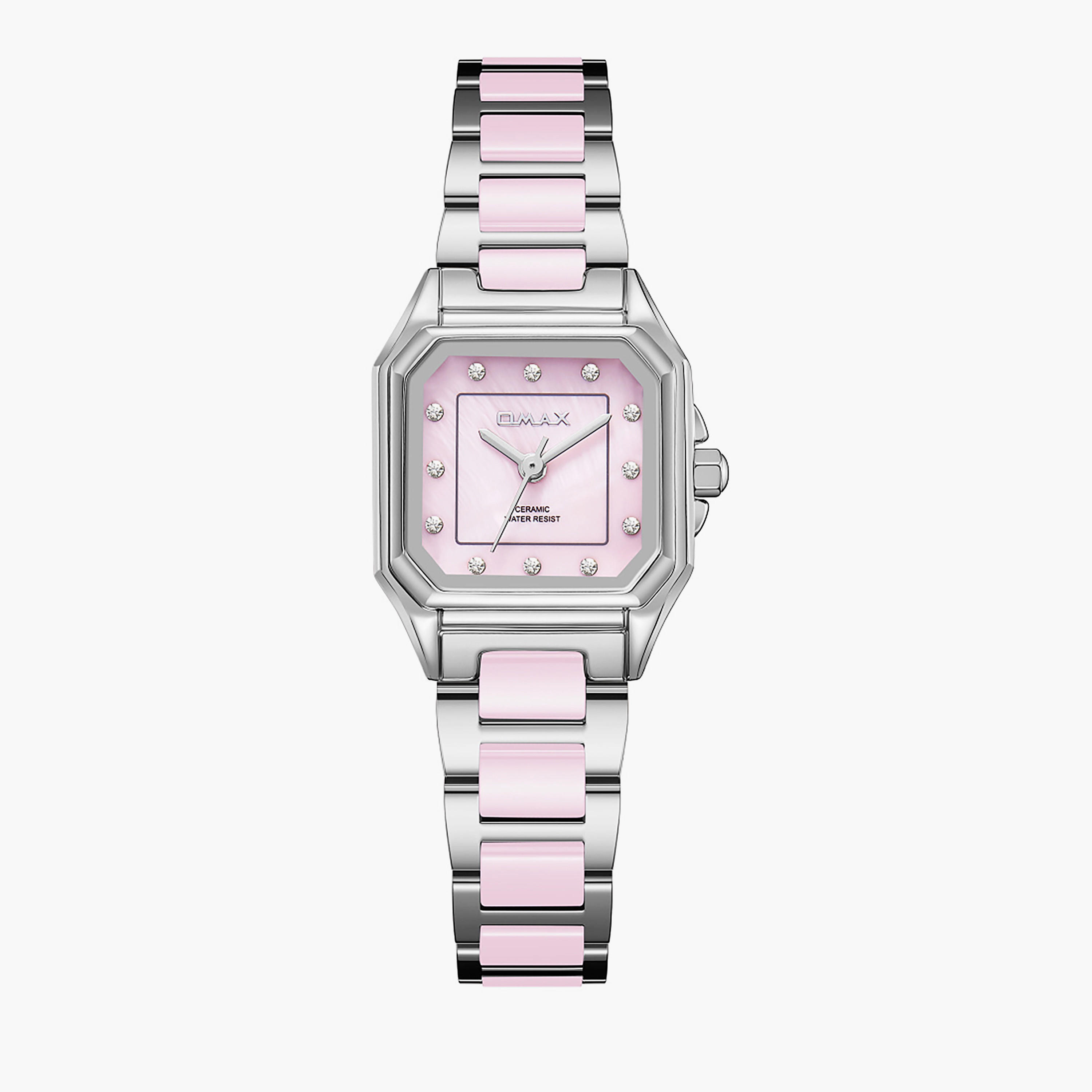 Silver Ceramic Women's Wristwatch-women-watchesandjewellery-watches-image-1