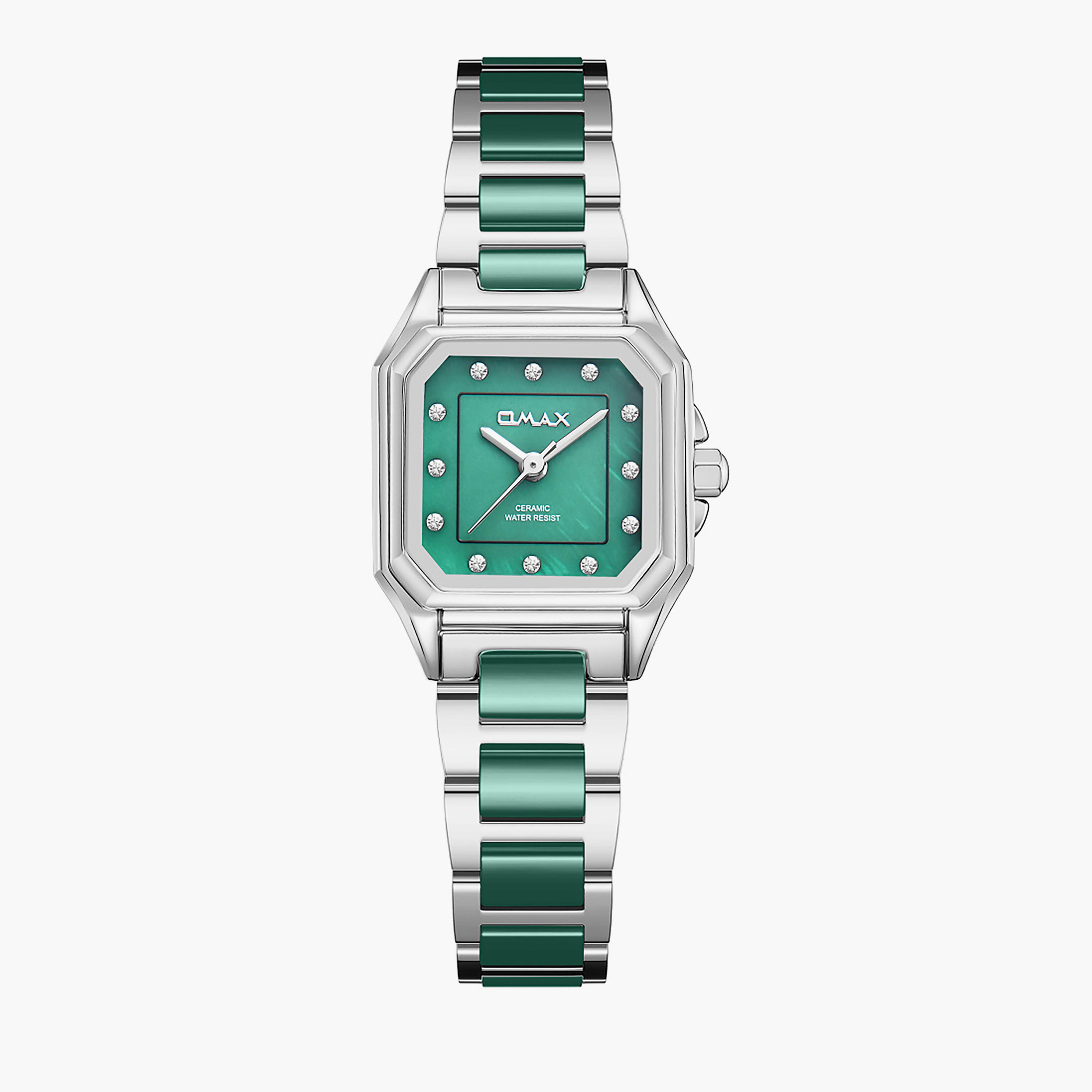 Green Ceramic Women's Watch-women-watchesandjewellery-watches-image-1