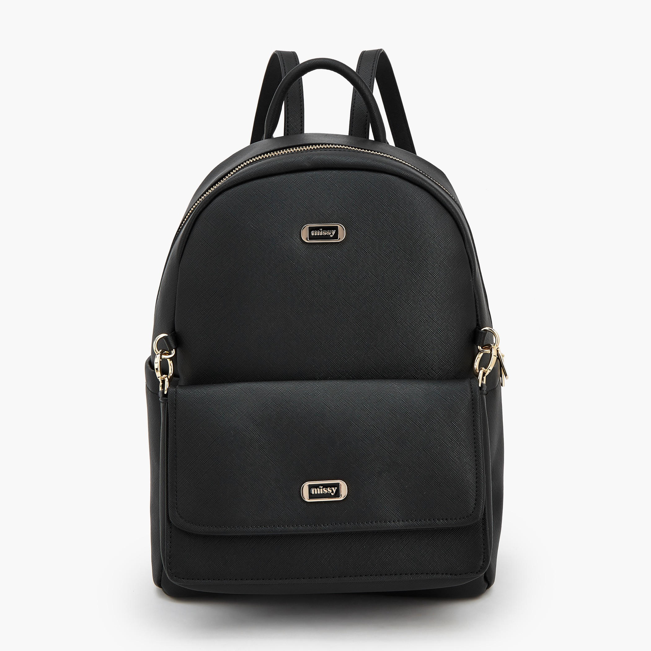 Missy Solid Backpack with Adjustable Straps-women-bagsandwallets-backpacks-image-1