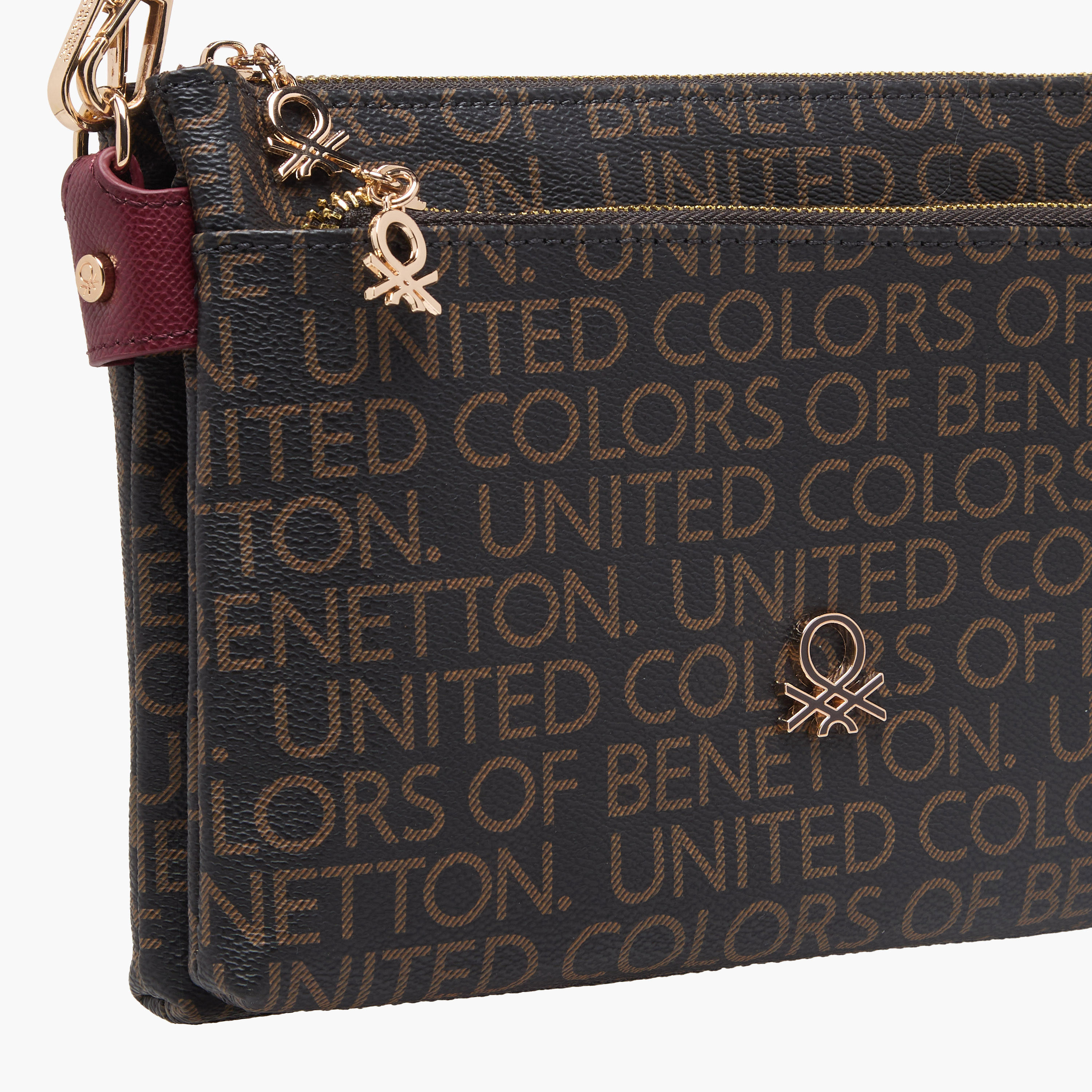 United Colors of Benetton Monogram Print Crossbody Bag with Zip Closure-women-bagsandwallets-handbags-image-5