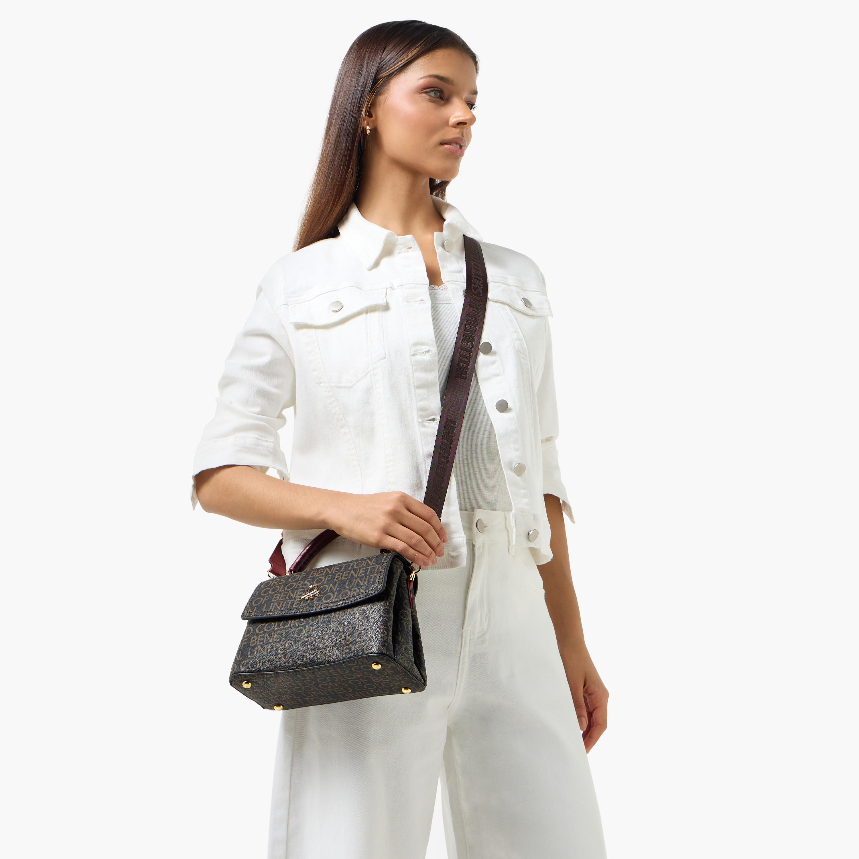 United Colors of Benetton Monogram Print Crossbody Bag with Zip Closure-women-bagsandwallets-handbags-image-8