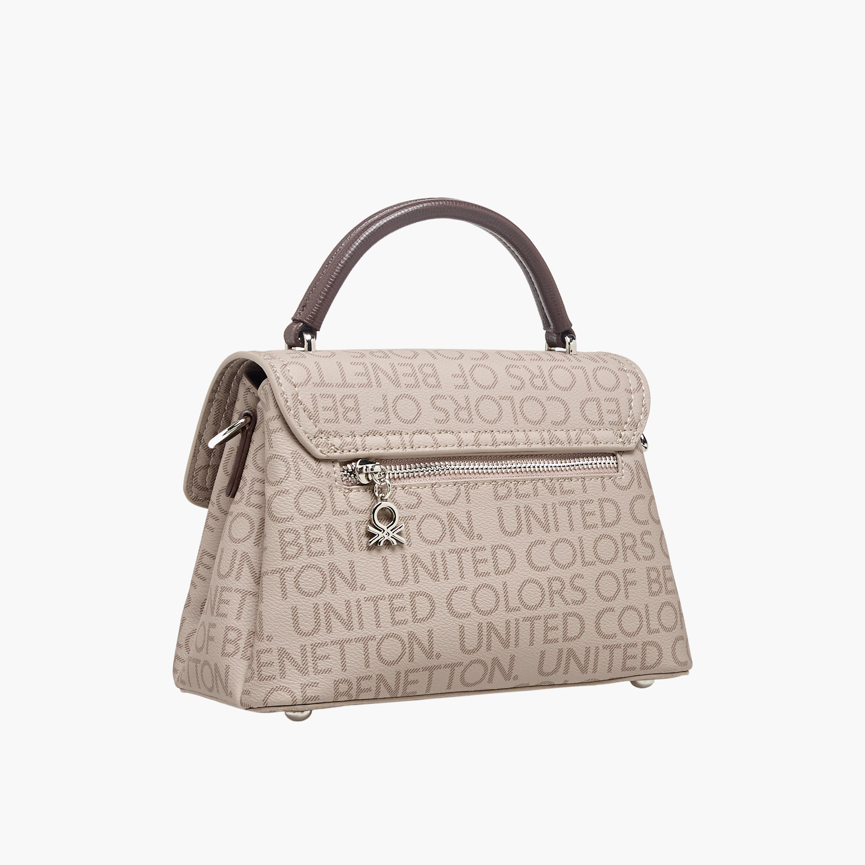 United Colors of Benetton Monogram Print Crossbody Bag with Zip Closure-women-bagsandwallets-handbags-image-4