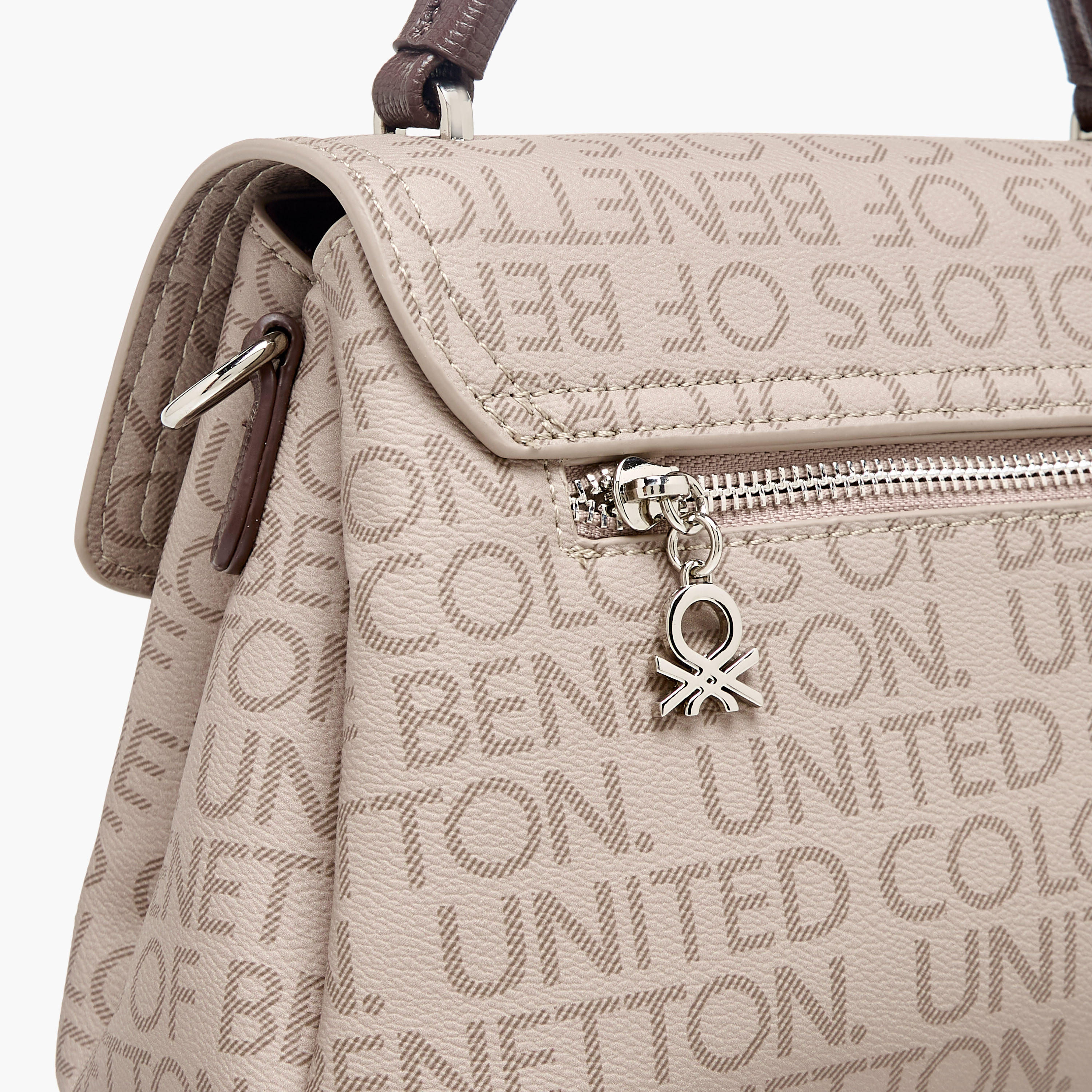 United Colors of Benetton Monogram Print Crossbody Bag with Zip Closure-women-bagsandwallets-handbags-image-6