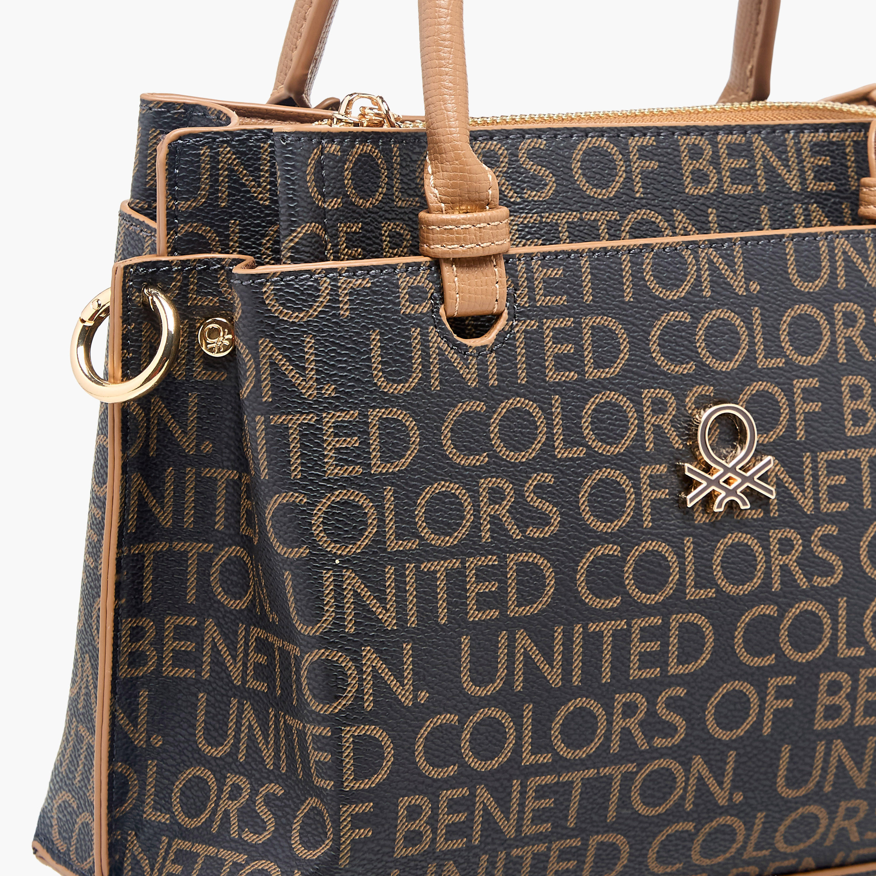 United Colors of Benetton Monogram Print Crossbody Bag with Zip Closure-women-bagsandwallets-handbags-image-4