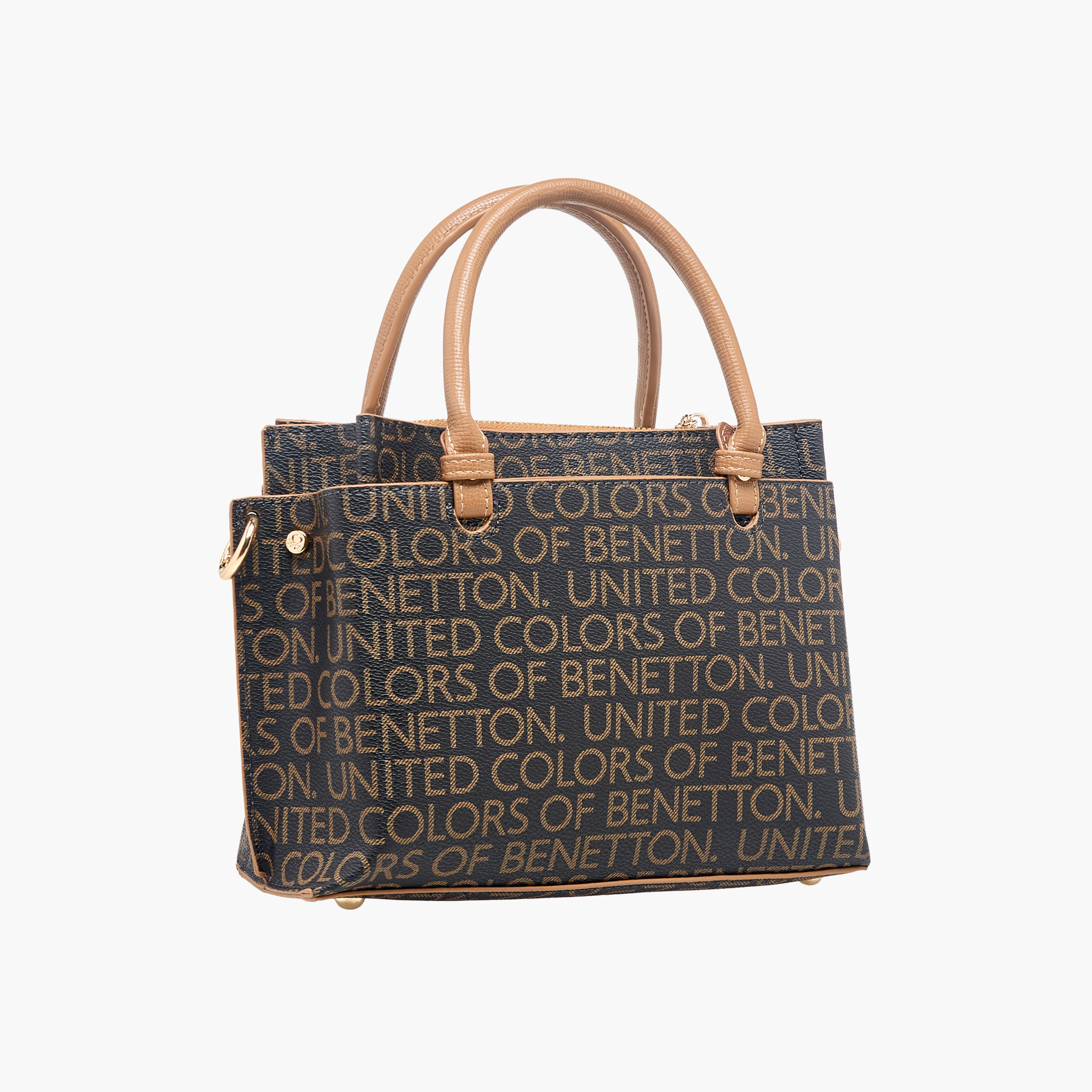 United Colors of Benetton Monogram Print Crossbody Bag with Zip Closure-women-bagsandwallets-handbags-image-5