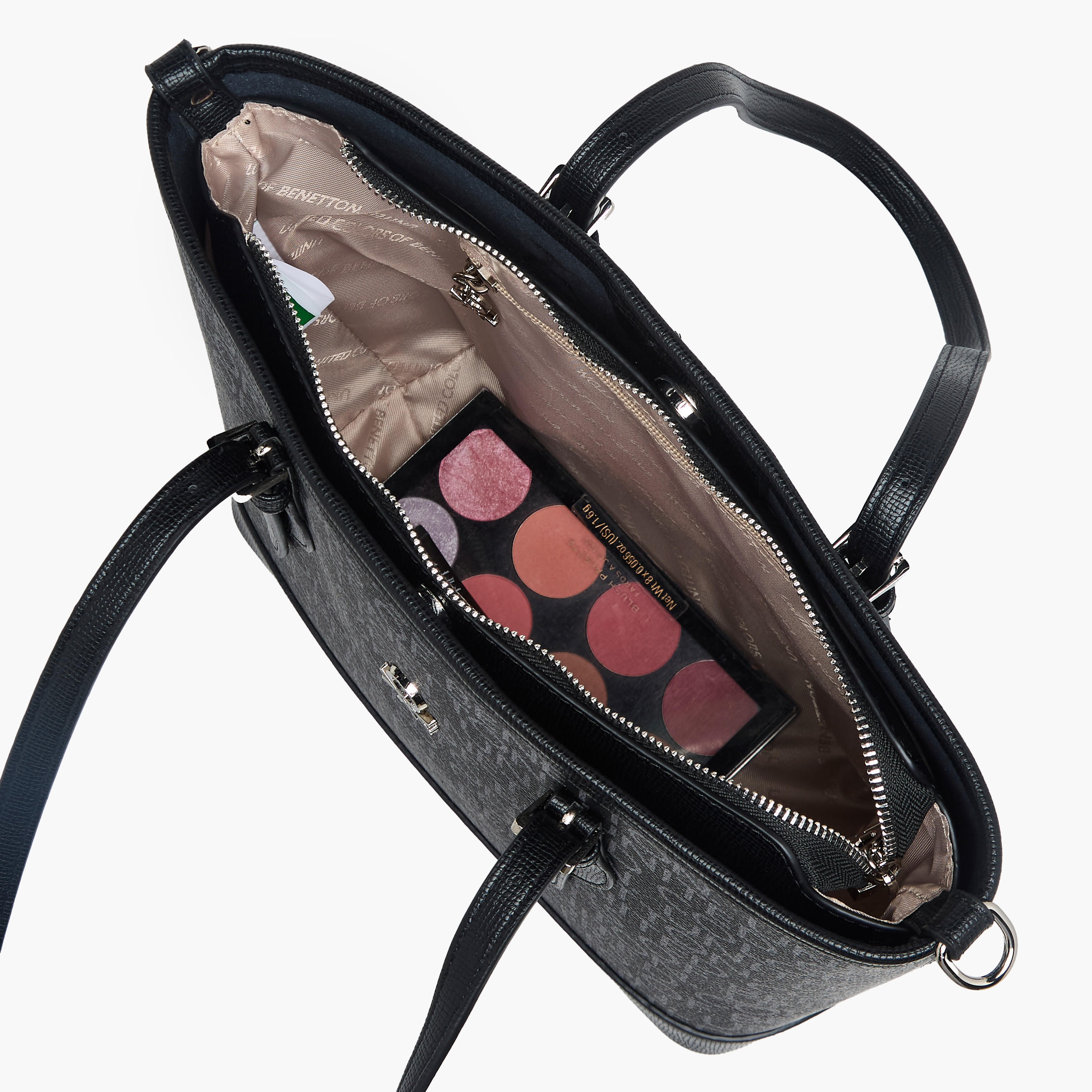United Colors of Benetton Logo Print Tote Bag with Detachable Strap-women-bagsandwallets-handbags-image-9