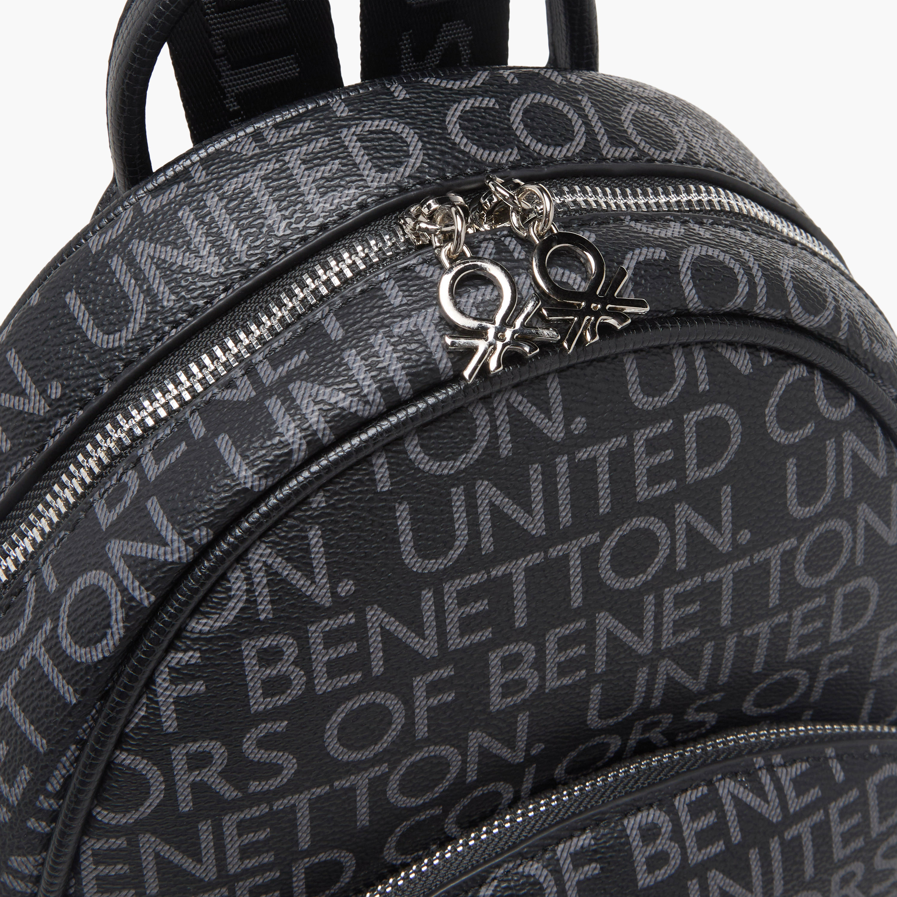 United Colors of Benetton Monogram Print Backpack with Zip Closure-women-bagsandwallets-backpacks-image-5