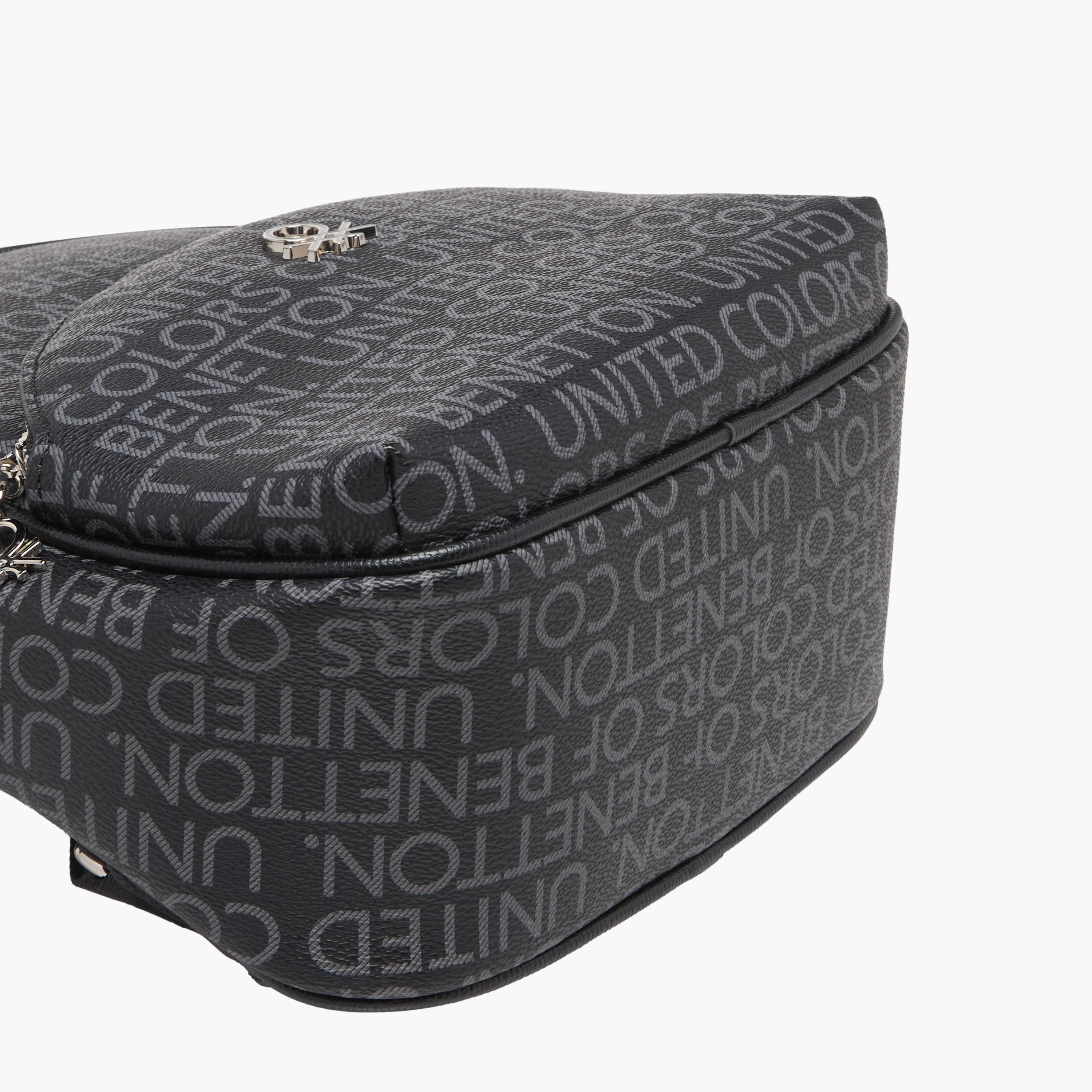 United Colors of Benetton Monogram Print Backpack with Zip Closure-women-bagsandwallets-backpacks-image-7