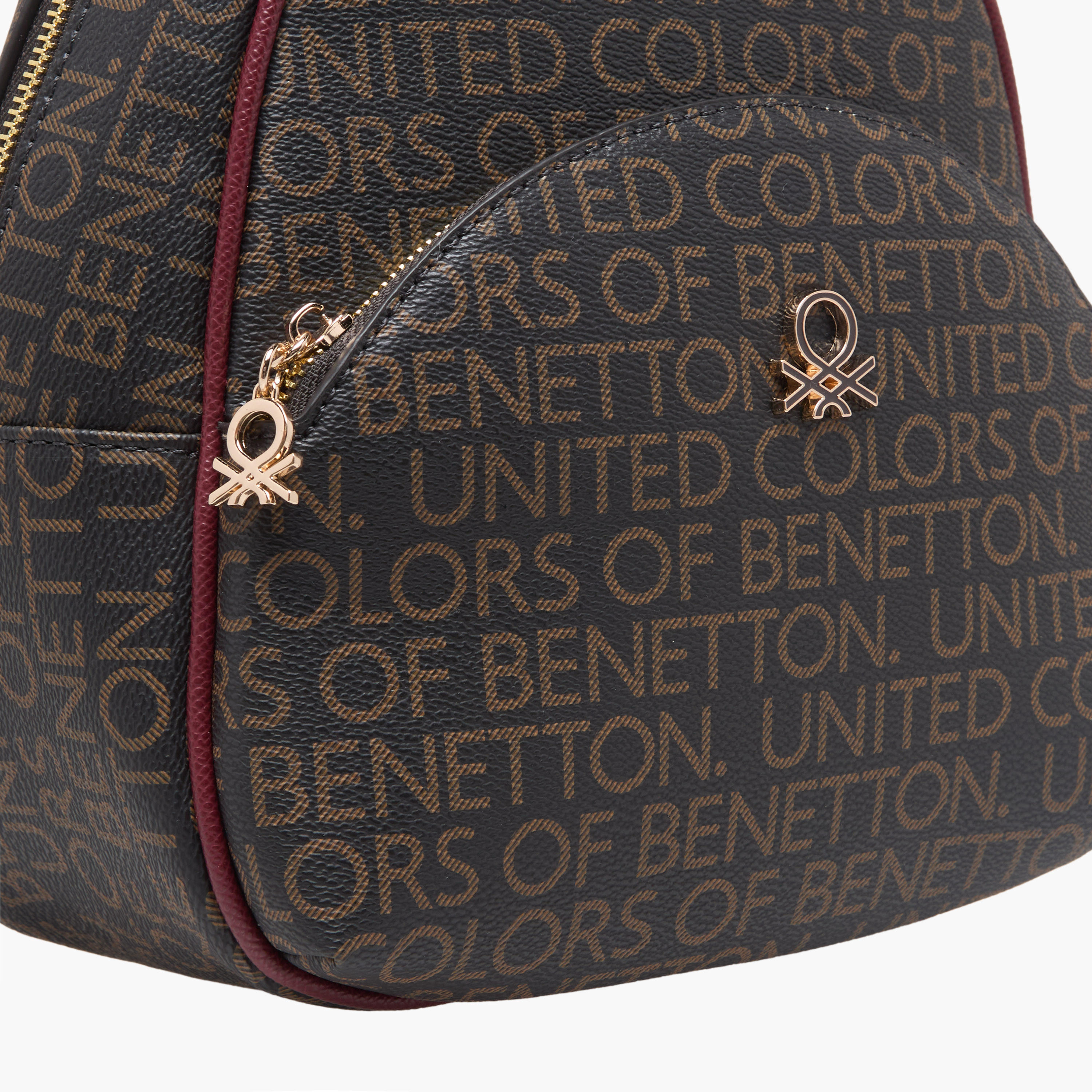 United Colors of Benetton Monogram Print Backpack with Zip Closure-women-bagsandwallets-backpacks-image-6