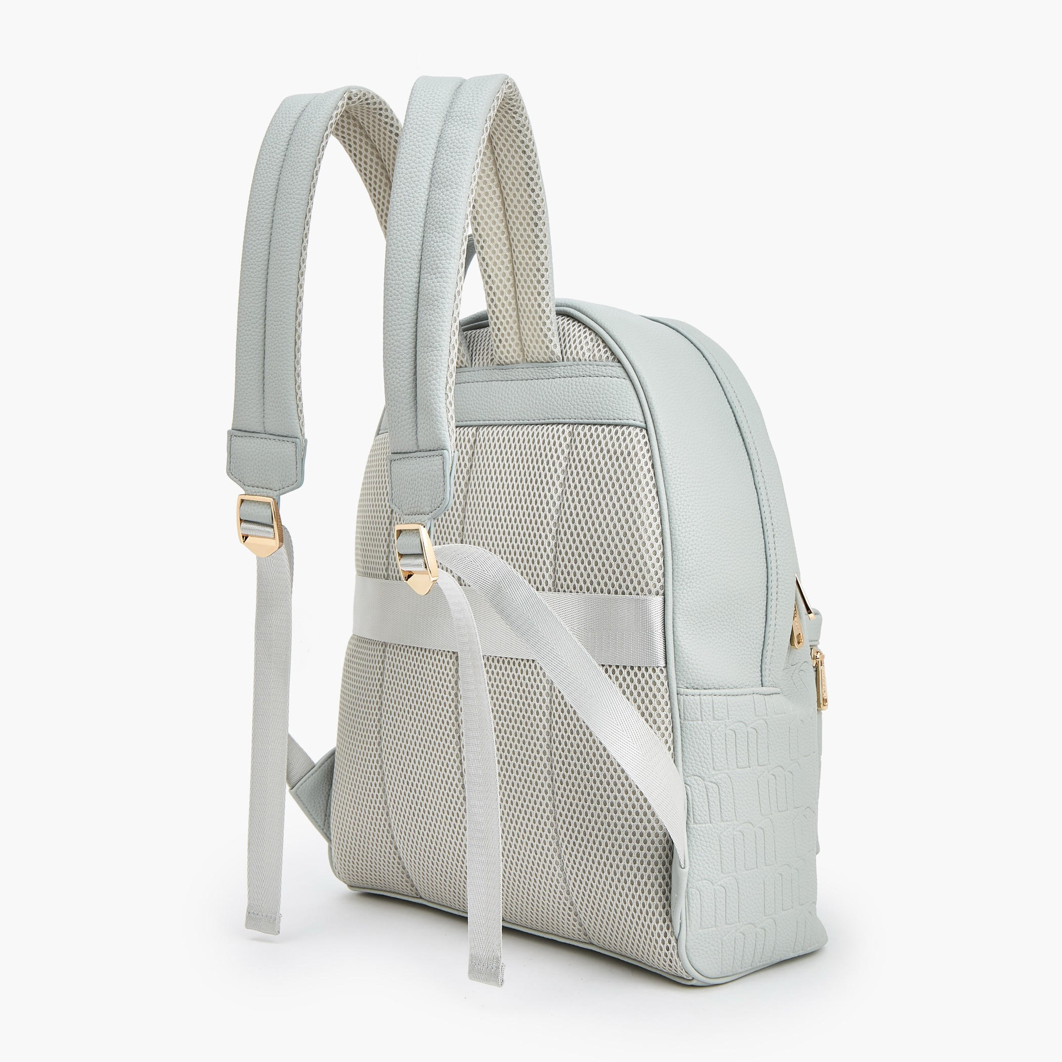 Missy Monogram Embossed Backpack with Laptop Compartment-women-bagsandwallets-backpacks-image-7