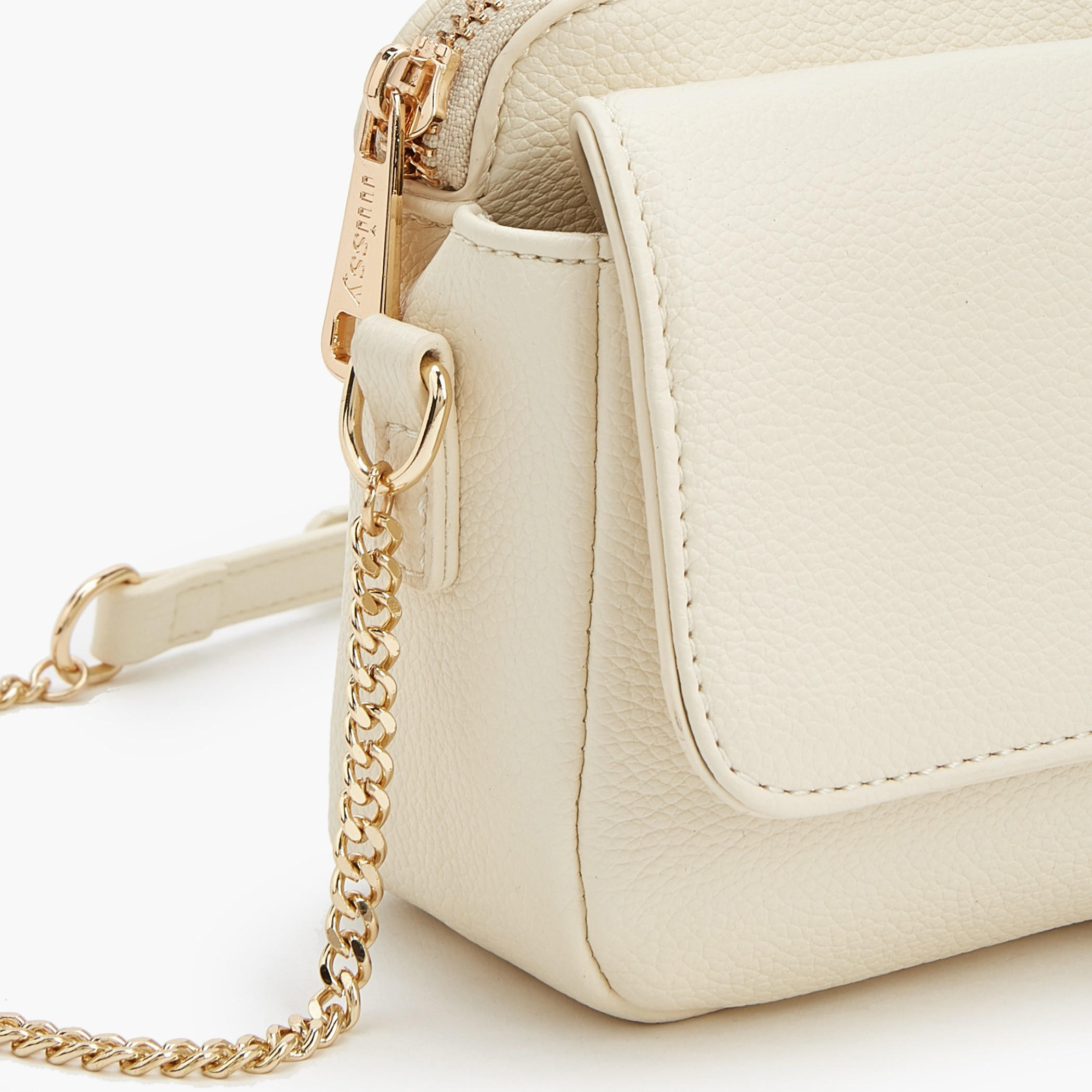 Missy Textured Crossbody Bag with Chain Strap-women-bagsandwallets-handbags-image-4