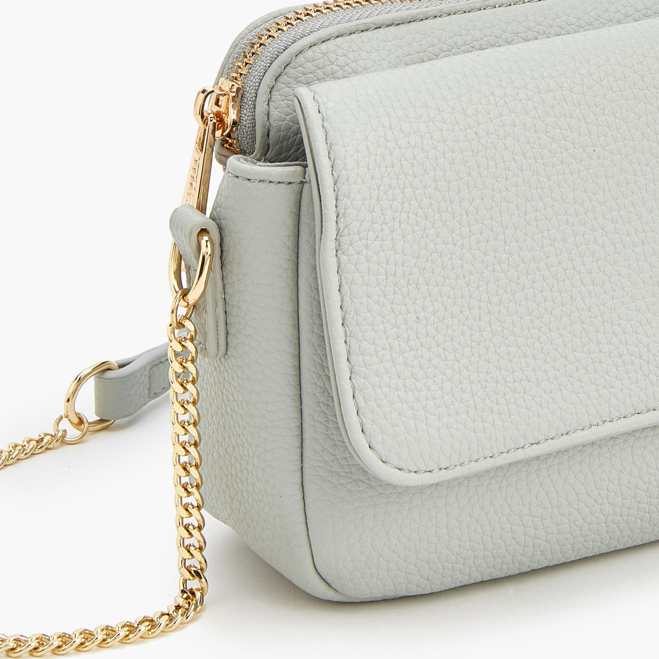 Missy Textured Crossbody Bag with Chain Strap-women-bagsandwallets-handbags-image-4