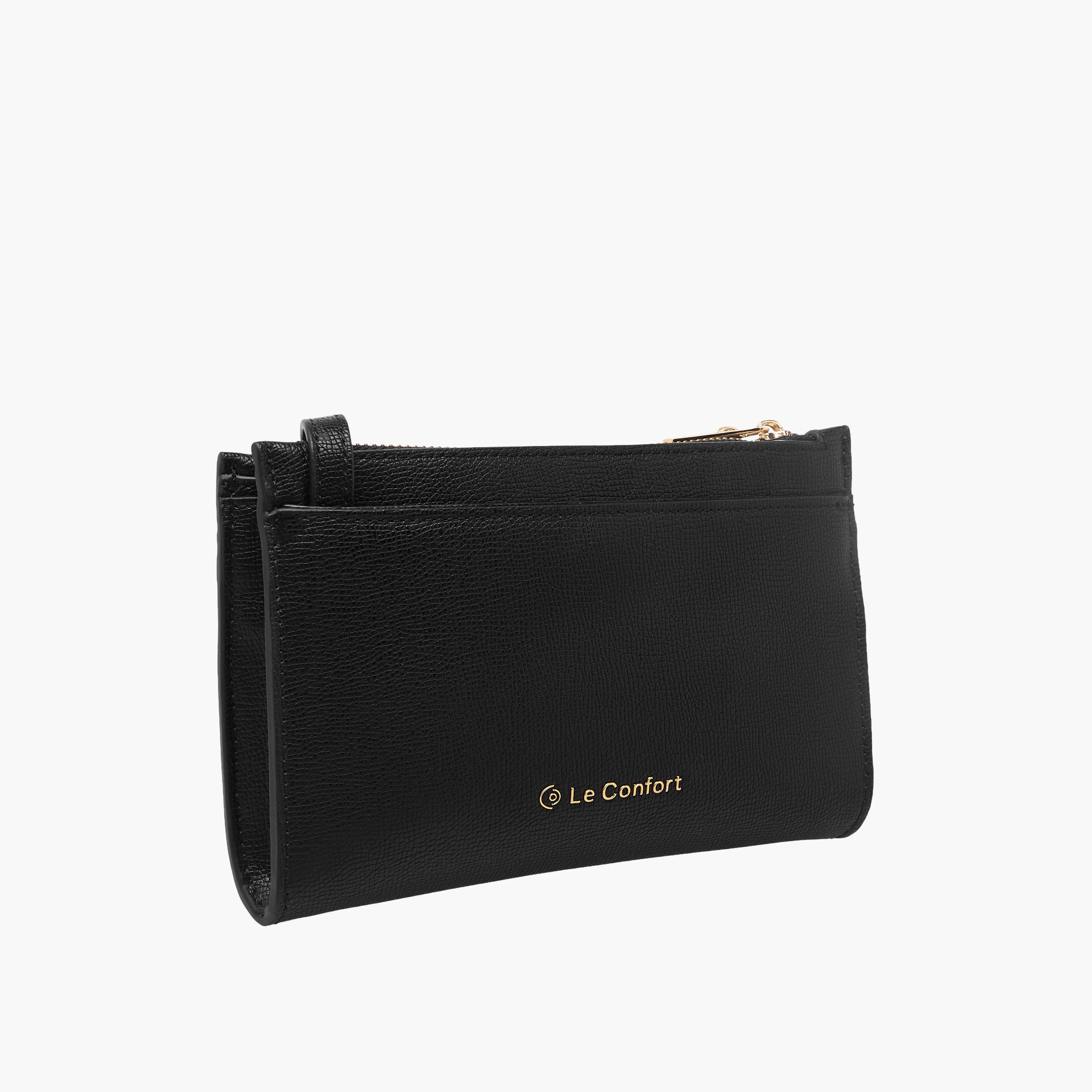 Le Confort Textured Crossbody Bag with Lock Accent-women-bagsandwallets-handbags-image-5
