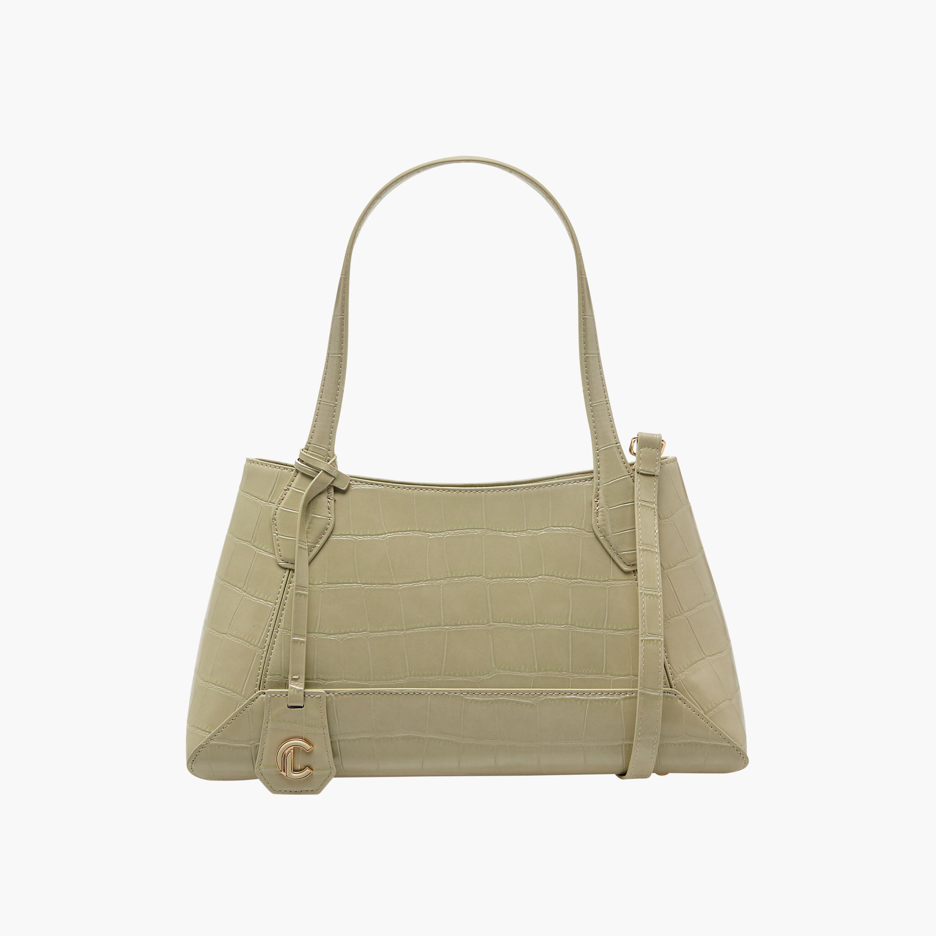 Le Confort Textured Tote with Detachable Strap-women-bagsandwallets-handbags-image-1