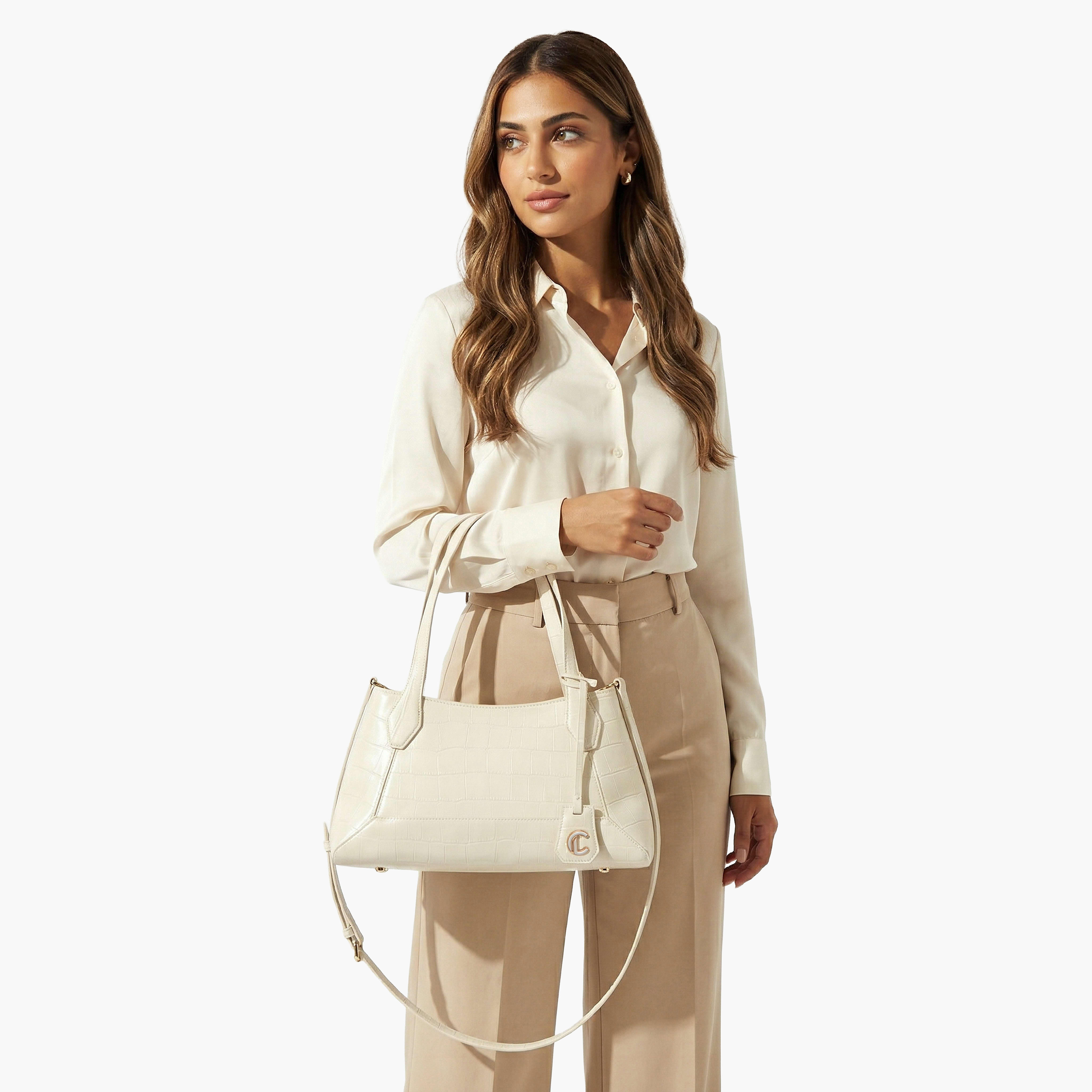 Le Confort Textured Tote with Detachable Strap-women-bagsandwallets-handbags-image-2