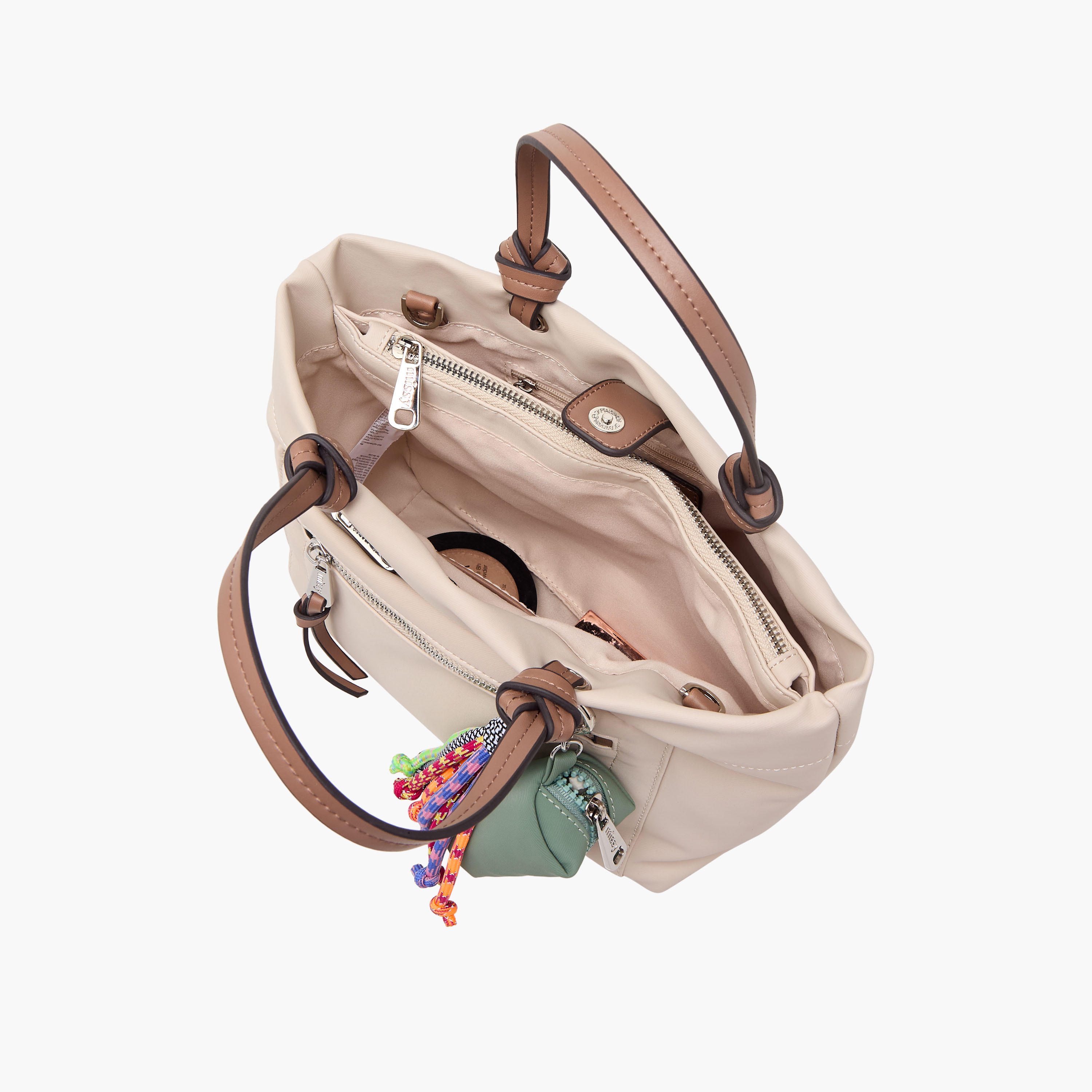 Missy Solid Tote Bag with Charm Accent-women-bagsandwallets-handbags-image-10