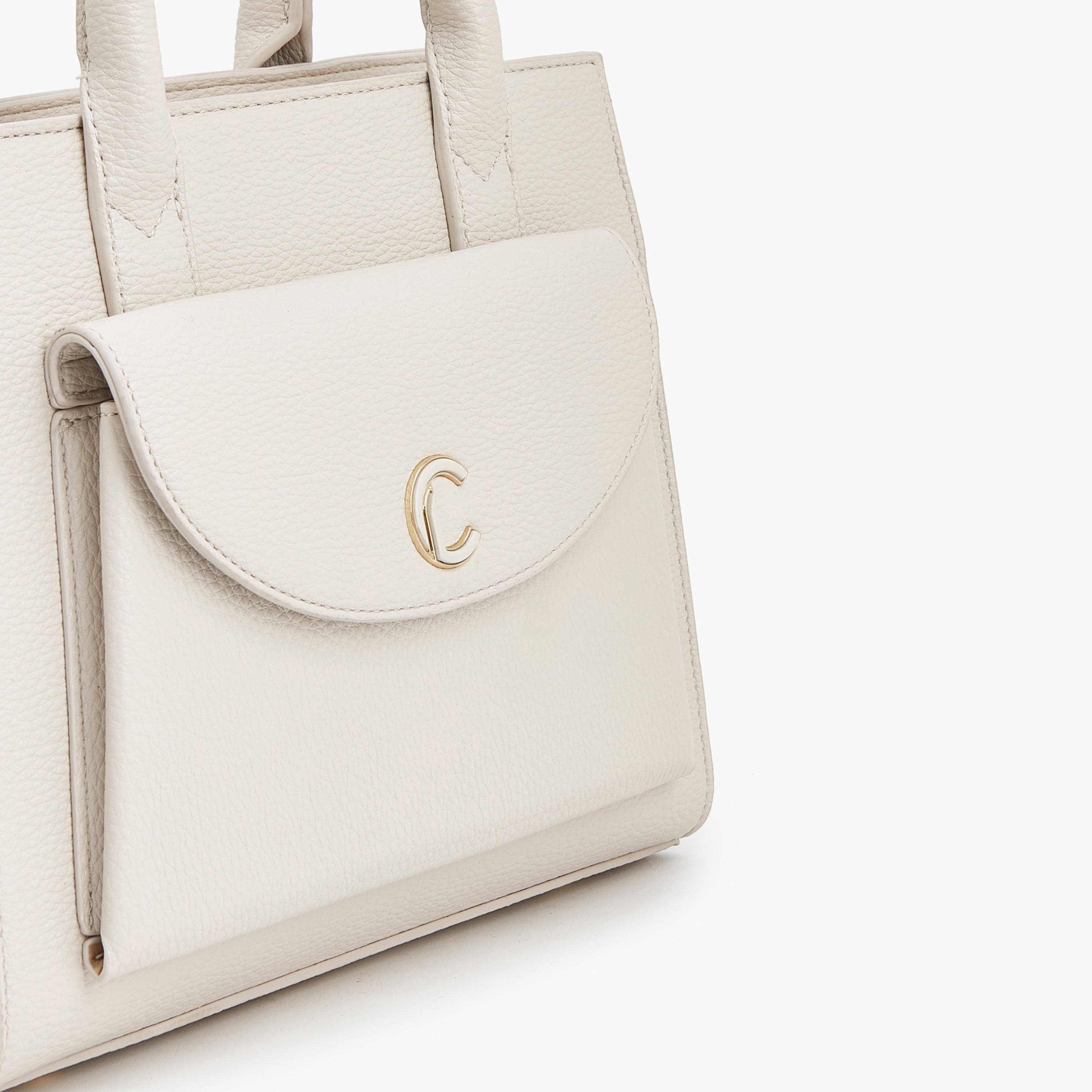 شنطة توتي بارزة الملمس بمقابض مزدوجة من لو كونفورت-women-bagsandwallets-handbags-image-4