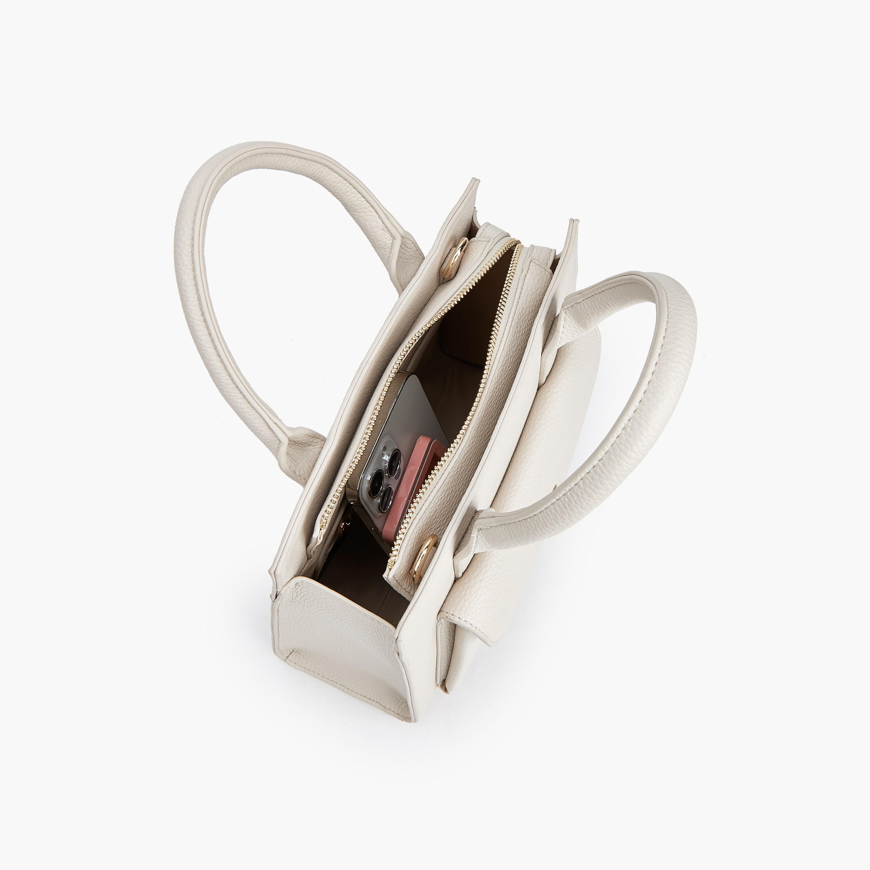 شنطة توتي بارزة الملمس بمقابض مزدوجة من لو كونفورت-women-bagsandwallets-handbags-image-7