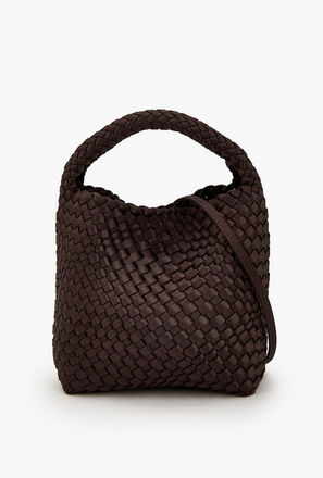 شنطة هوبو بارزة الملمس بحزام قابل للفصل من سيليست-women-bagsandwallets-handbags-image-1