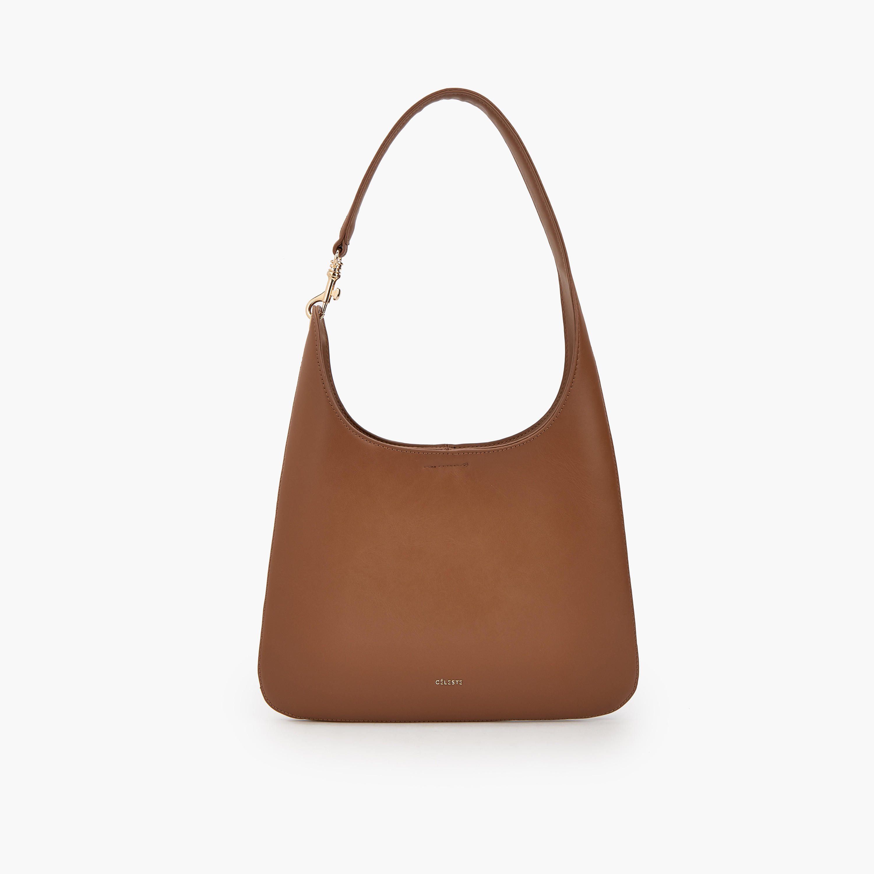 Celeste Solid Shoulder Bag with Strap Handle-women-bagsandwallets-handbags-image-1