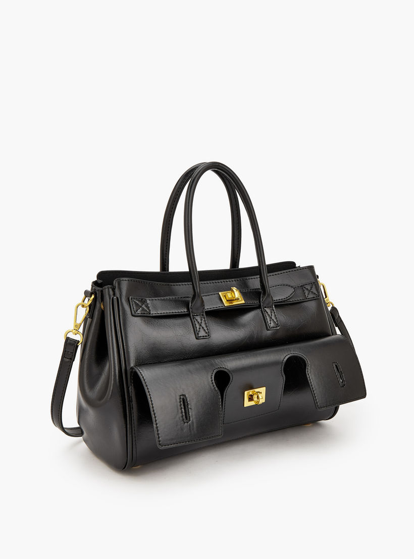 Celeste Solid Tote Bag with Detachable Strap-women-bagsandwallets-handbags-image-3