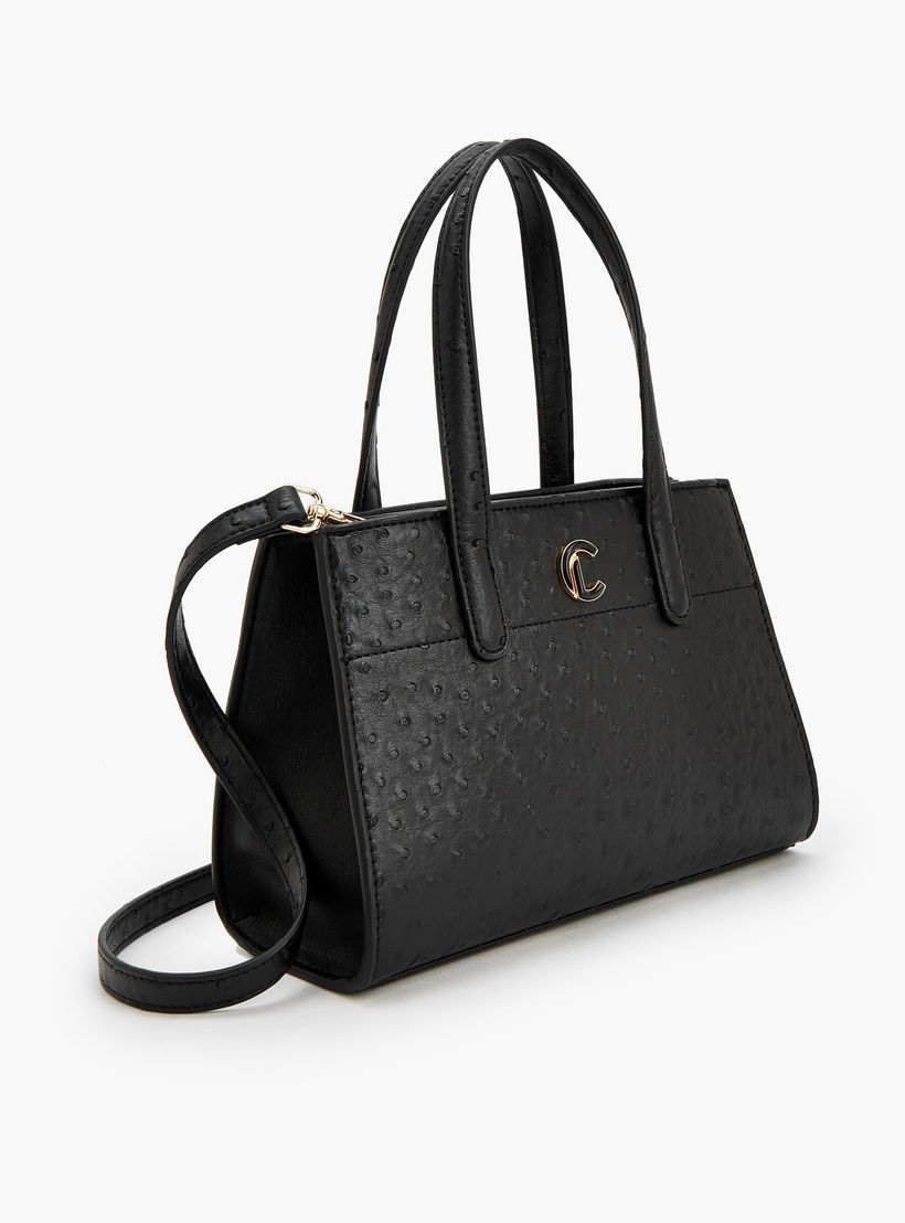 Le Confort Textured Tote Bag with Detachable Strap-women-bagsandwallets-handbags-image-3