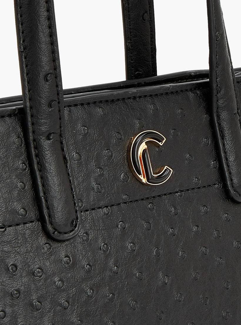 Le Confort Textured Tote Bag with Detachable Strap-women-bagsandwallets-handbags-image-4