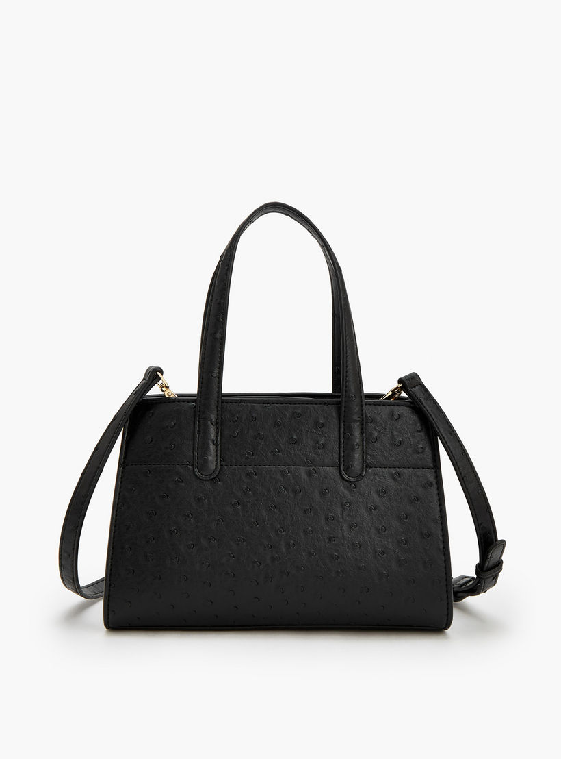 Le Confort Textured Tote Bag with Detachable Strap-women-bagsandwallets-handbags-image-5