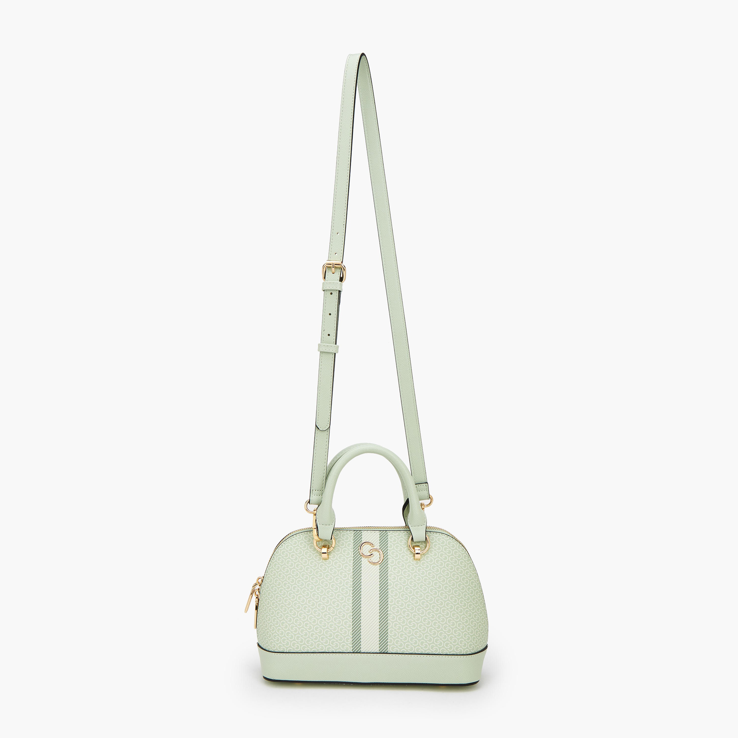 Celeste Monogram Print Dome Bag with Double Handle-women-bagsandwallets-handbags-image-3