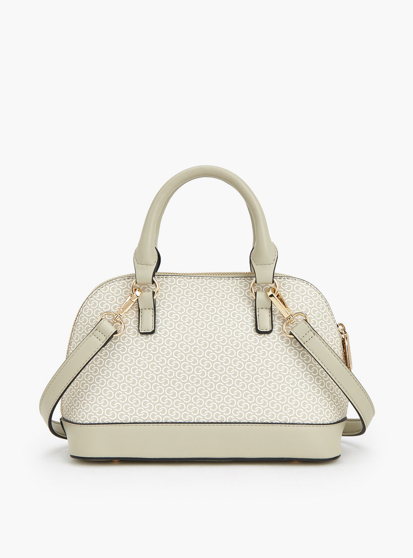 Celeste Monogram Print Dome Bag with Double Handle-women-bagsandwallets-handbags-image-6