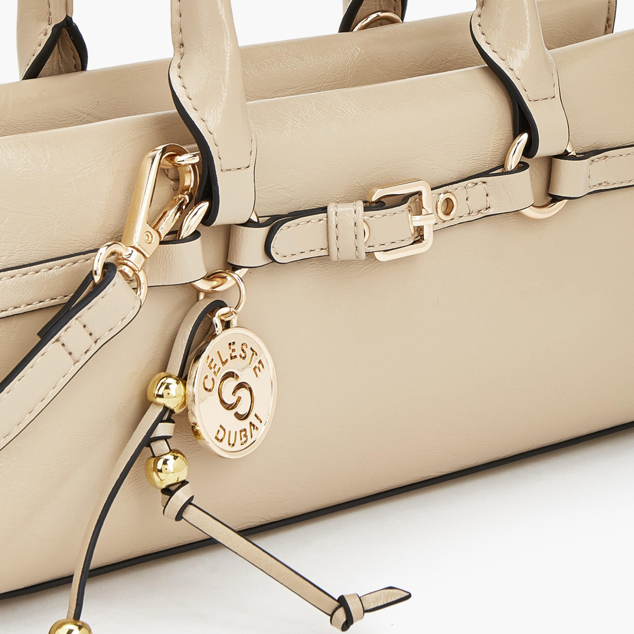شنطة توتي بتفاصيل إبزيم ومقابض مزدوج من سيليست-women-bagsandwallets-handbags-image-5