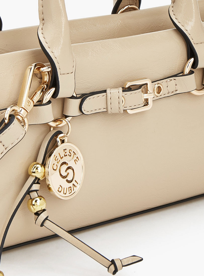 شنطة توتي بتفاصيل إبزيم ومقابض مزدوج من سيليست-women-bagsandwallets-handbags-image-5