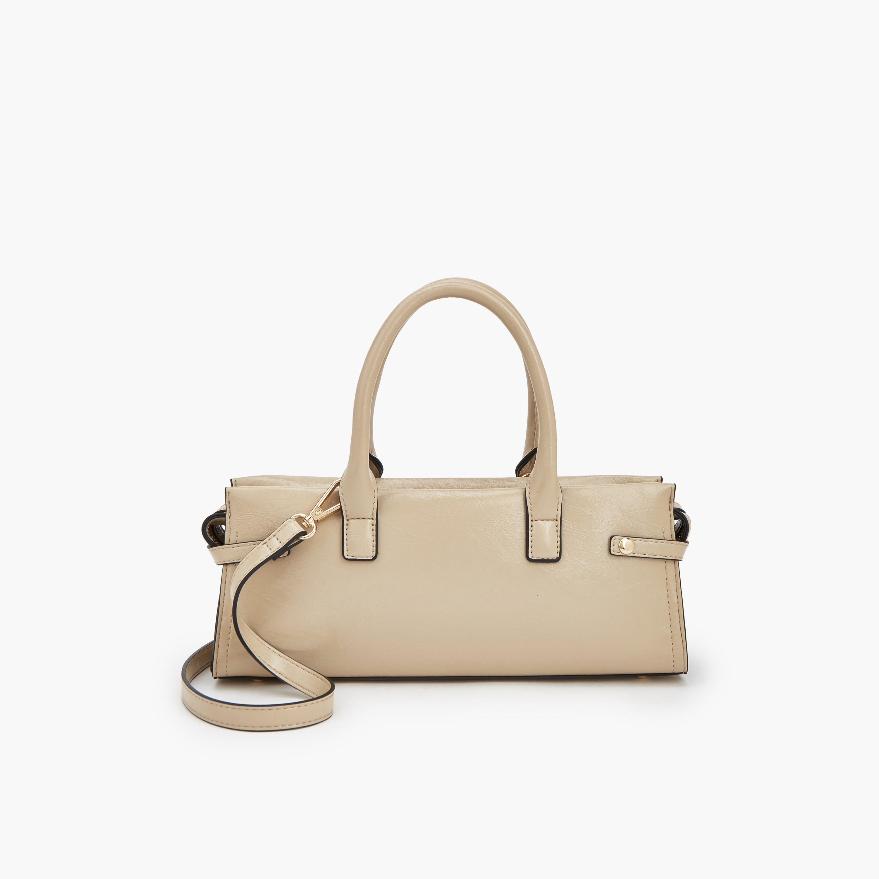شنطة توتي بتفاصيل إبزيم ومقابض مزدوج من سيليست-women-bagsandwallets-handbags-image-6