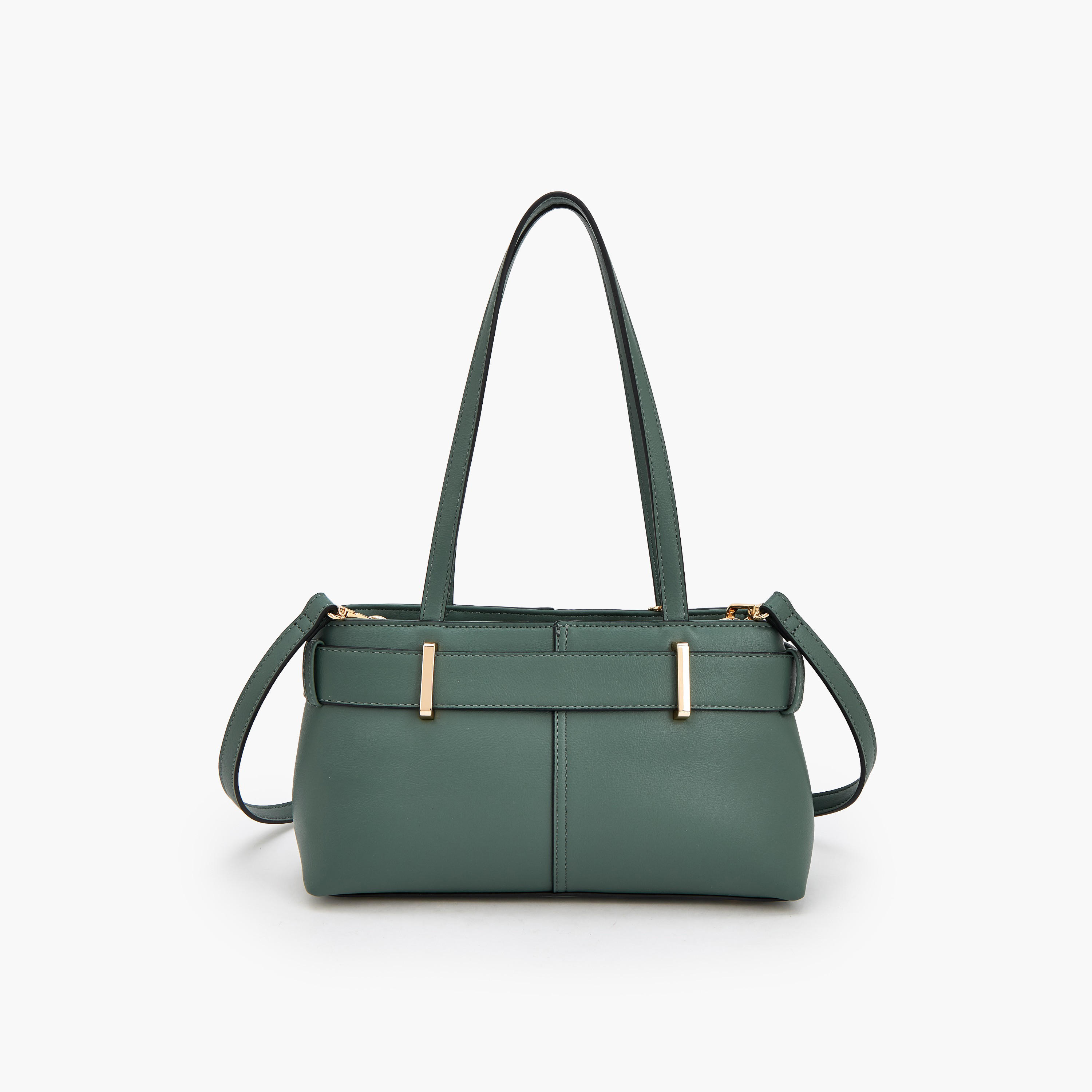 شنطة توتي بتفاصيل إبزيم ومقبض مزدوج من سيليست-women-bagsandwallets-handbags-image-6