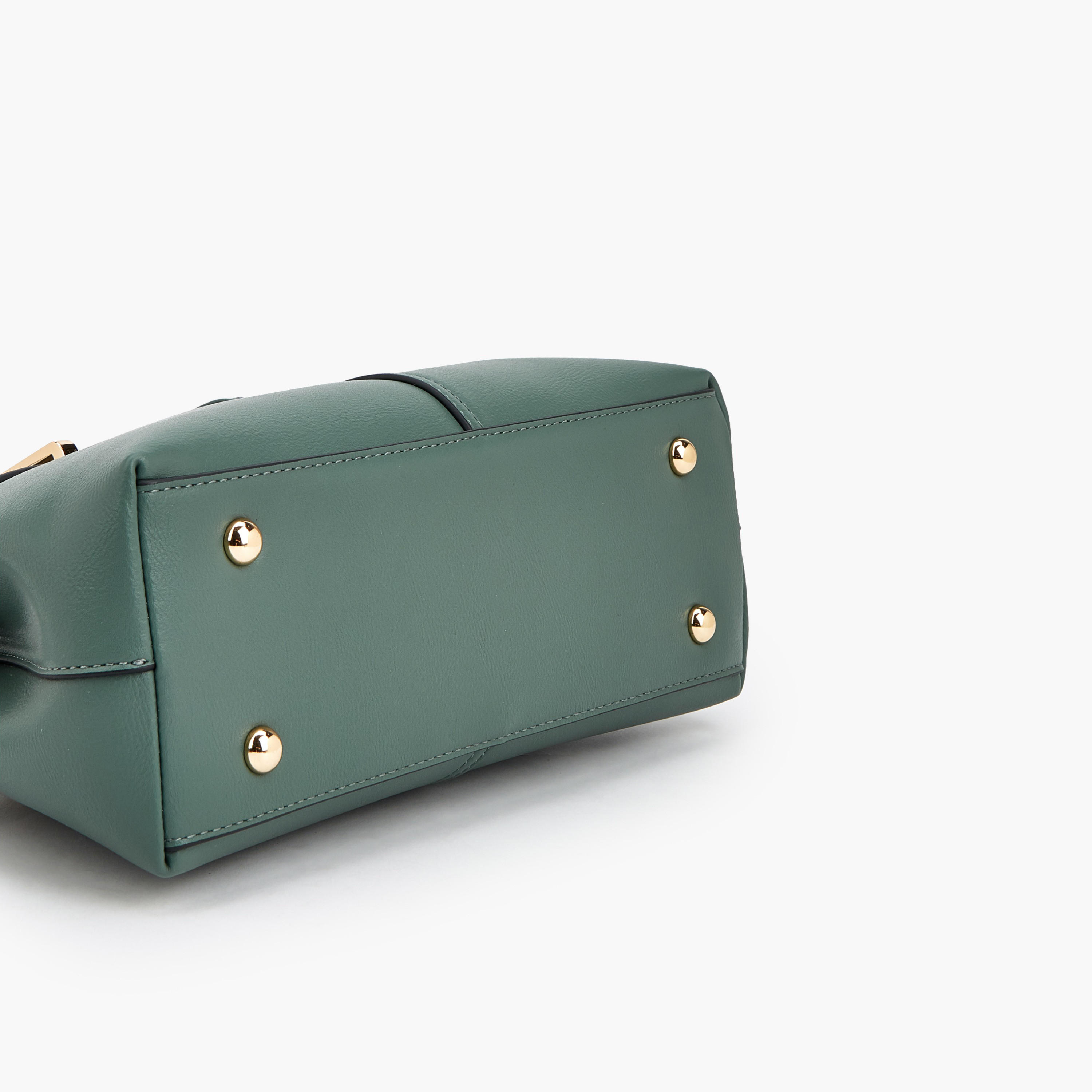 Celeste Buckle Detail Tote Bag with Double Handle-women-bagsandwallets-handbags-image-7