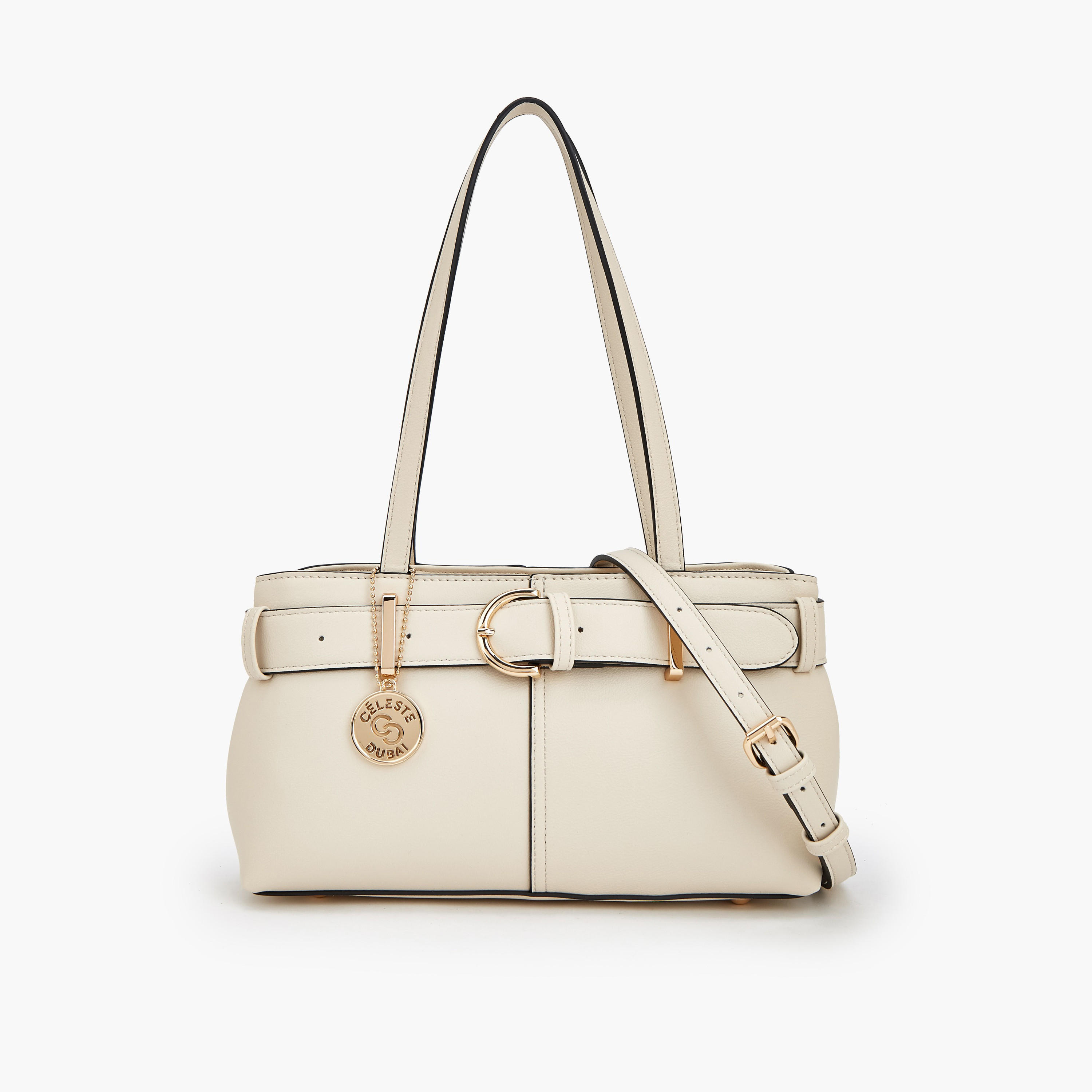 شنطة توتي بتفاصيل إبزيم ومقبض مزدوج من سيليست-women-bagsandwallets-handbags-image-1
