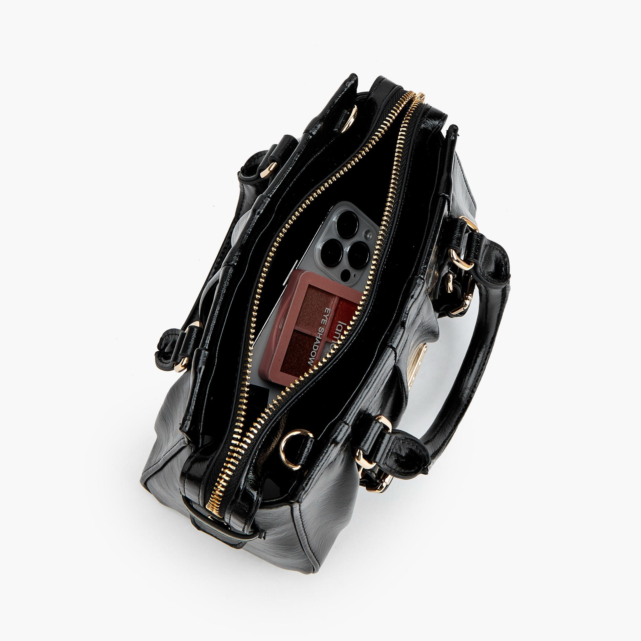 Celeste Buckle Detail Tote Bag with Double Handle-women-bagsandwallets-handbags-image-9