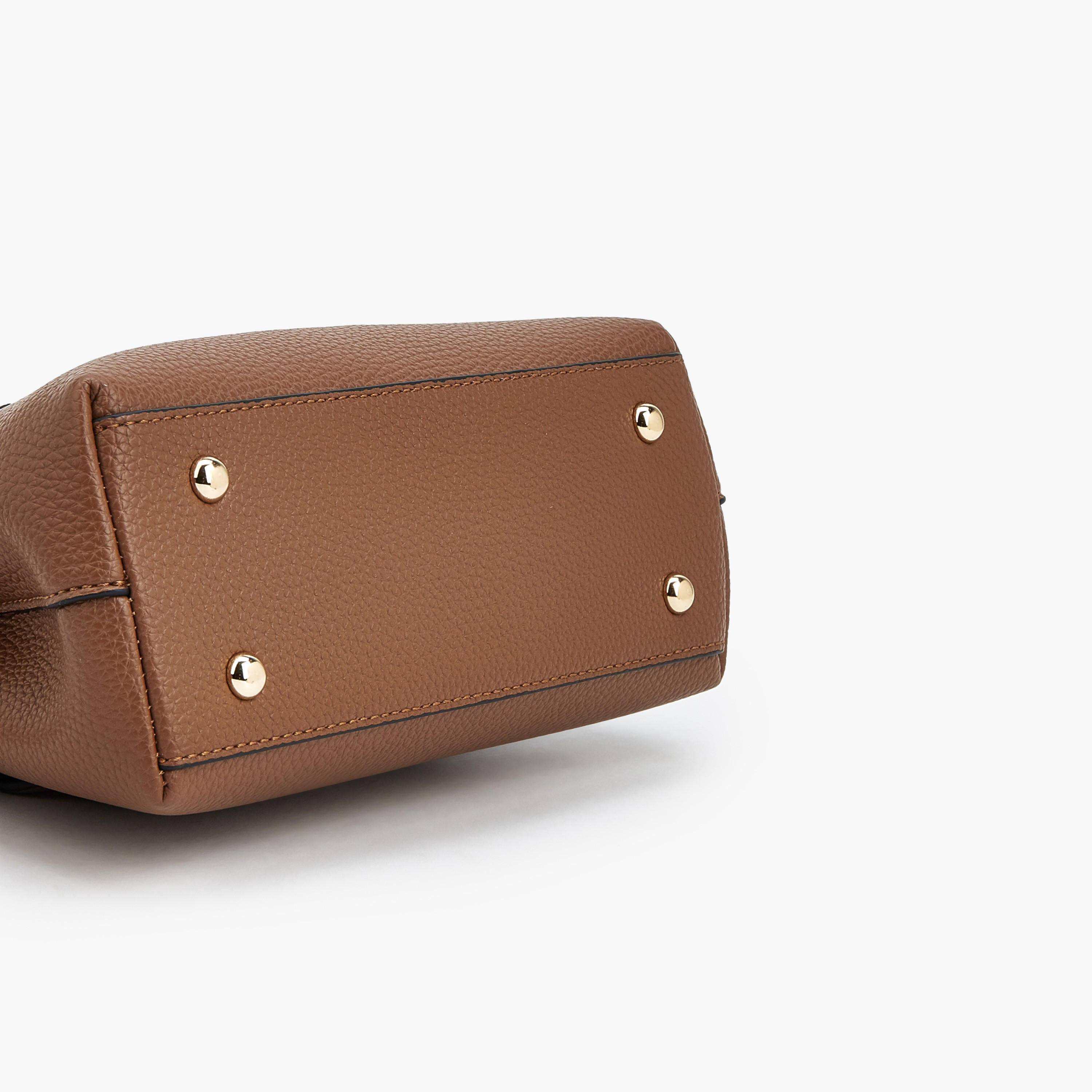 Celeste Buckle Detail Tote Bag with Double Handle-women-bagsandwallets-handbags-image-7