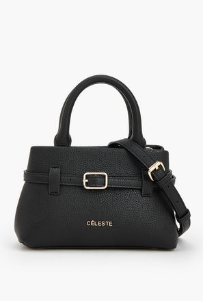 شنطة توتي بتفاصيل إبزيم ومقبض مزدوج من سيليست-women-bagsandwallets-handbags-image-1
