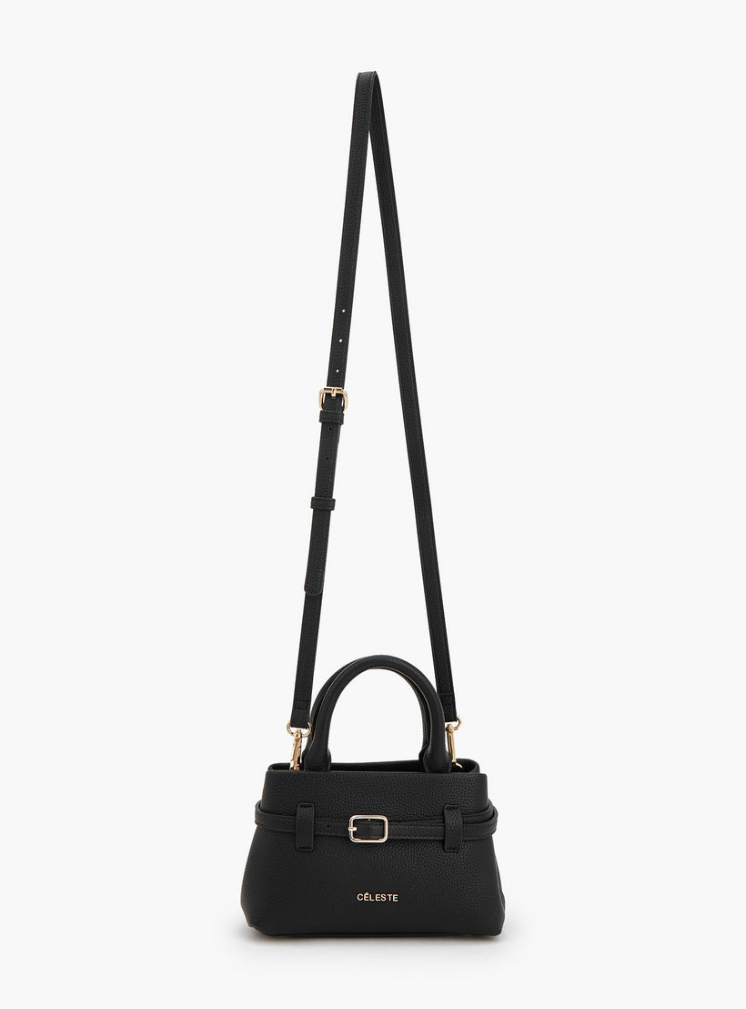 شنطة توتي بتفاصيل إبزيم ومقبض مزدوج من سيليست-women-bagsandwallets-handbags-image-7