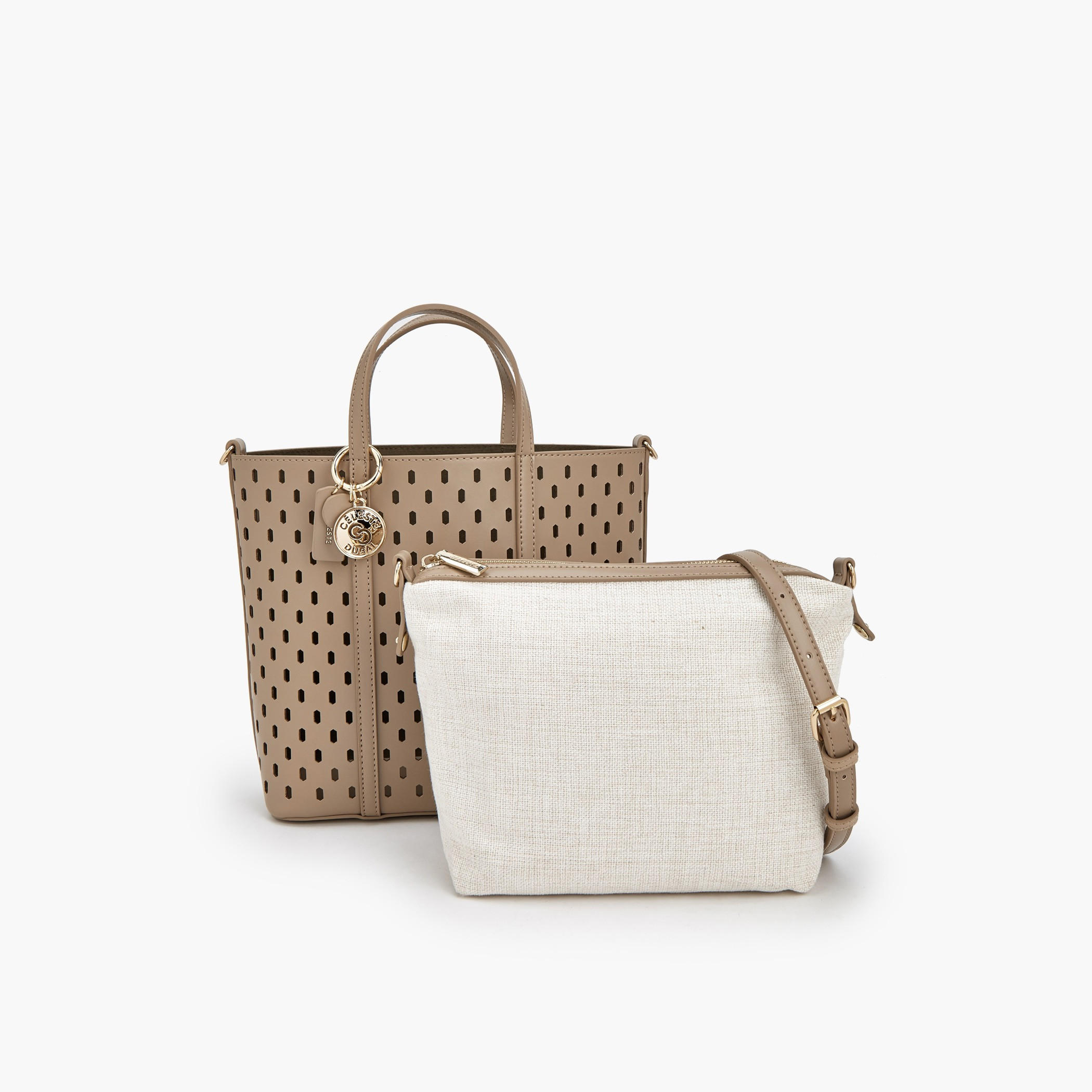 Celeste Cutout Detail Tote Bag with Pouch-women-bagsandwallets-handbags-image-7