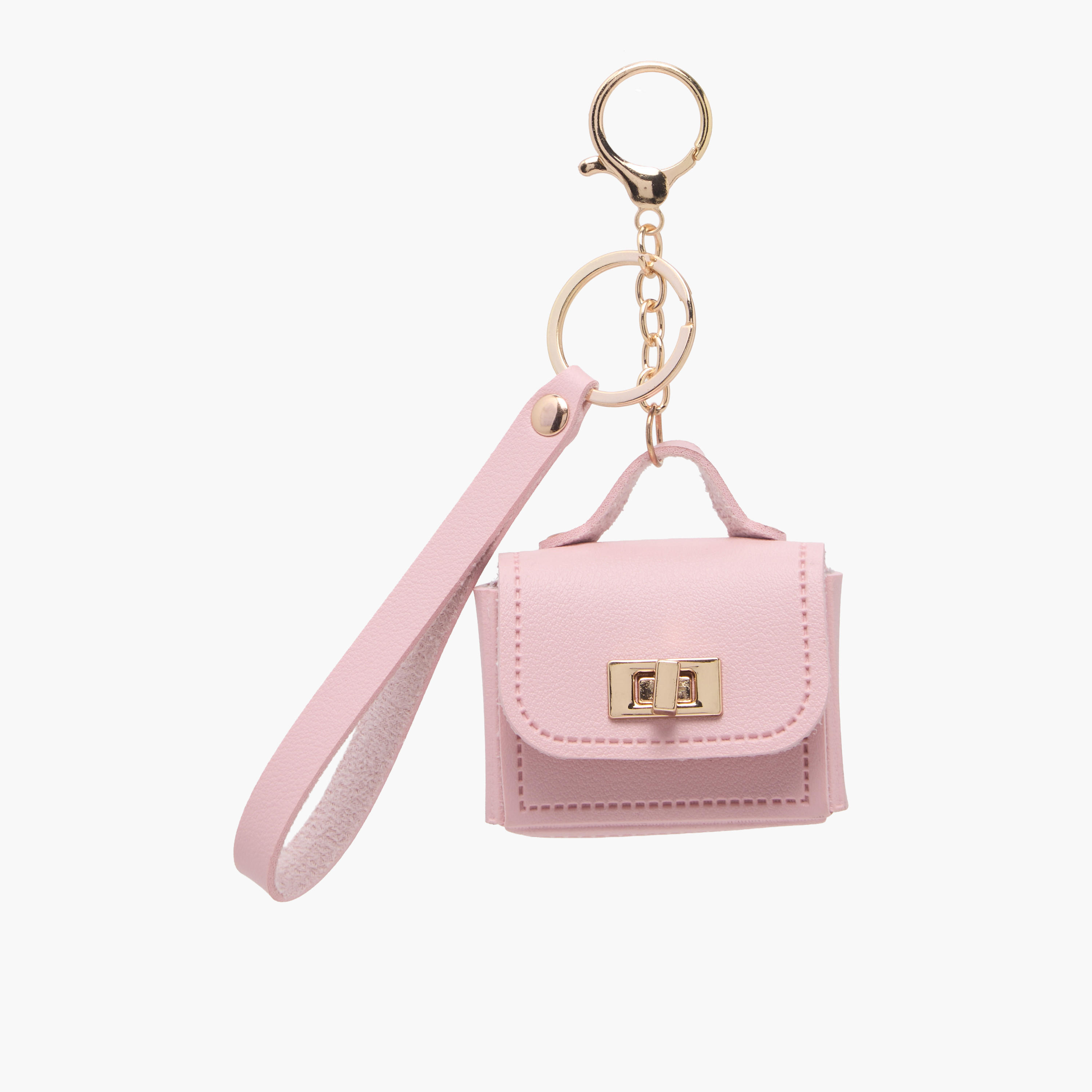 Keychain with Purse Charm-girls-accessories-keyringsandbagcharms-image-1
