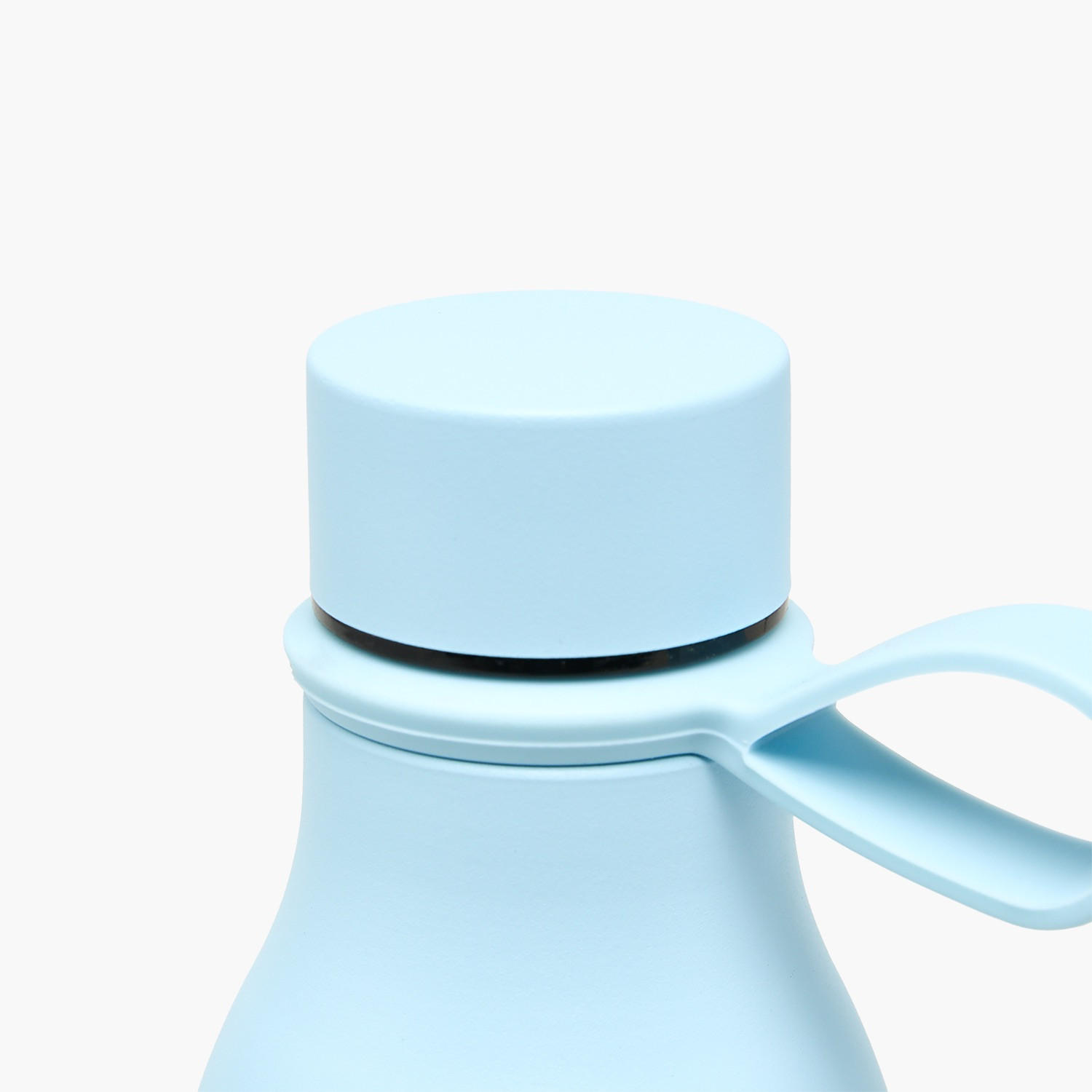Findz Stainless Steel Double Wall Insulated Water Bottle with Silicone Handle - 500 ml-household-dining-drinkserveware-bottles-image-4