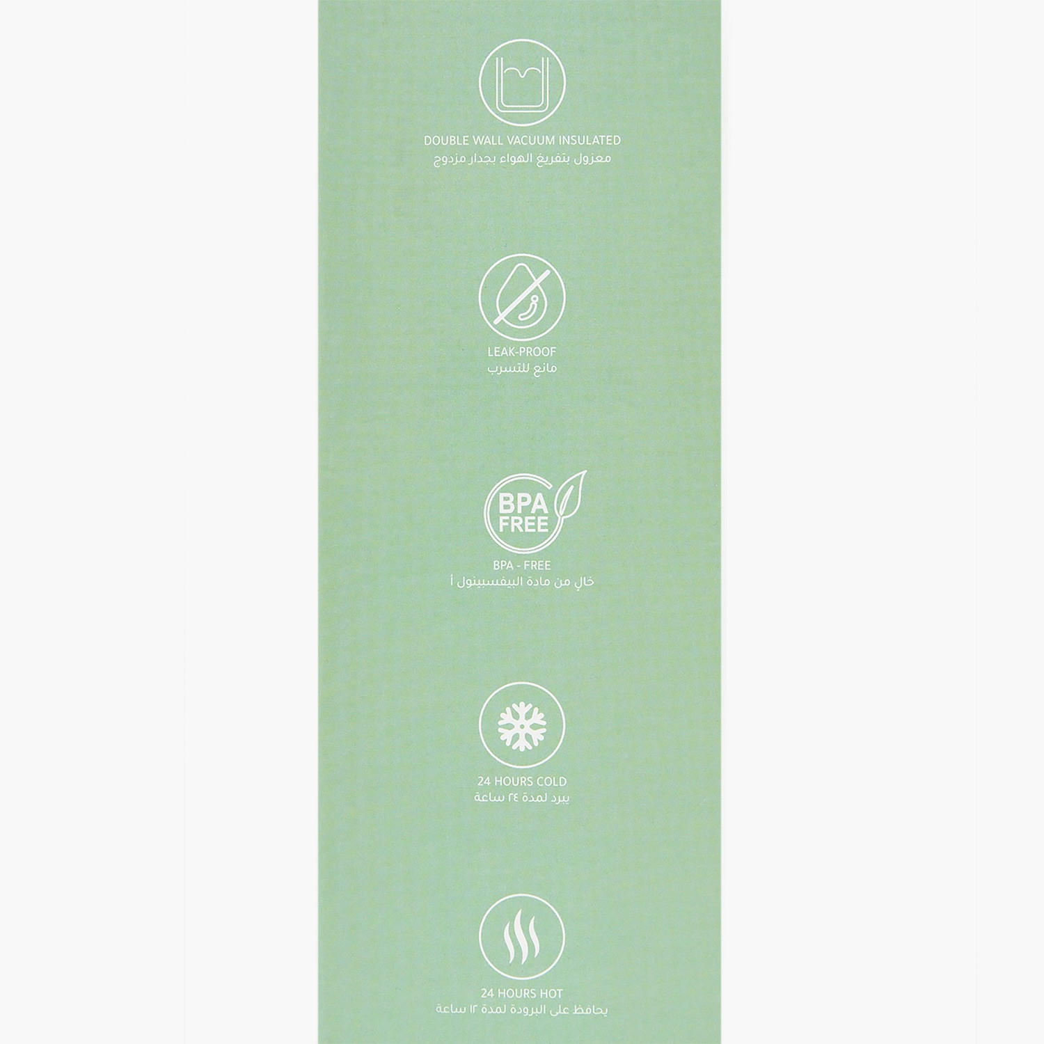 Findz Stainless Steel Double Wall Insulated Water Bottle with Silicone Handle - 500 ml-household-dining-drinkserveware-bottles-image-8