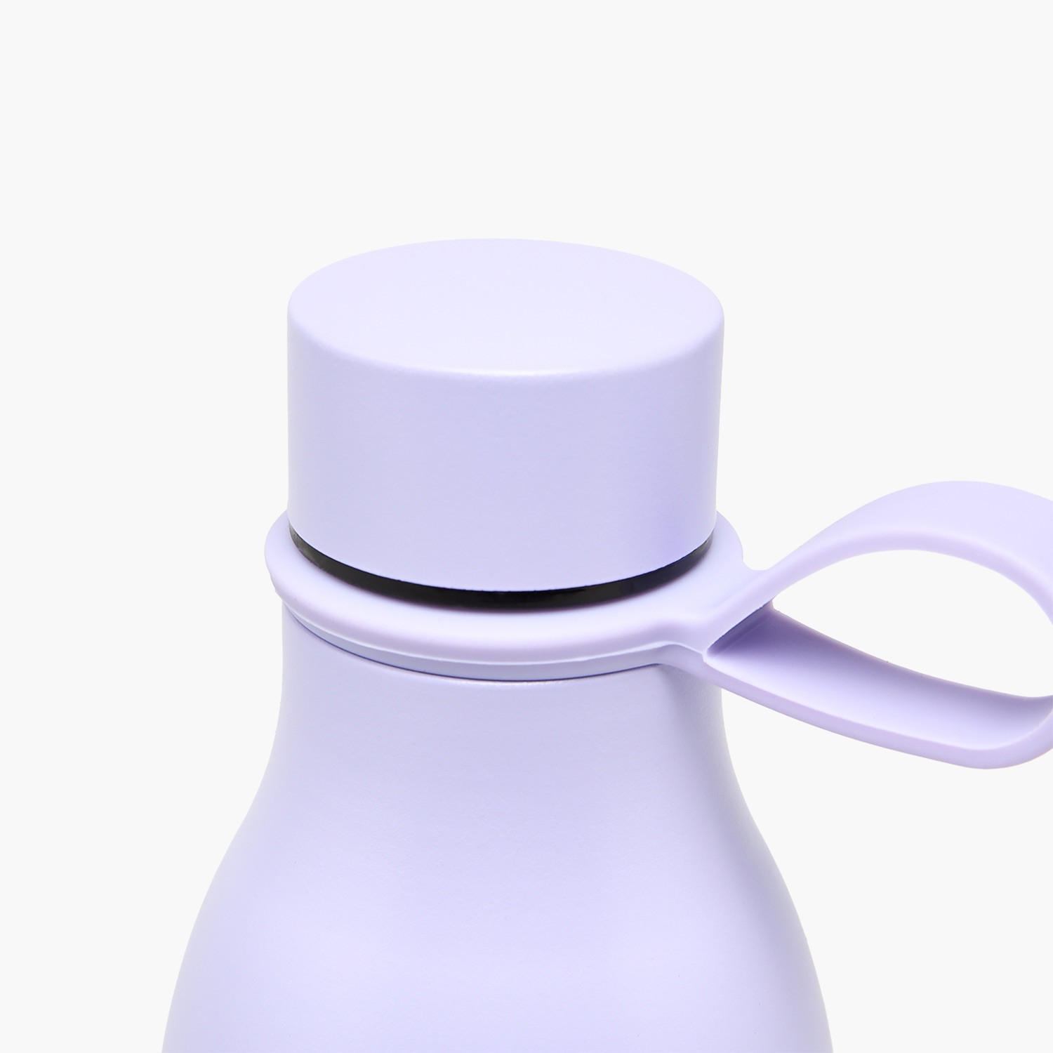 Findz Solid Stainless Steel Water Bottle with Silicon Handle - 500 ml-household-dining-drinkserveware-bottles-image-4