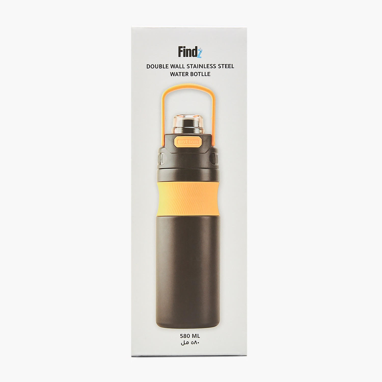 Findz Stainless Steel Double Wall Insulated Sipper Water Bottle with Handle - 580 ml-household-dining-drinkserveware-bottles-image-8