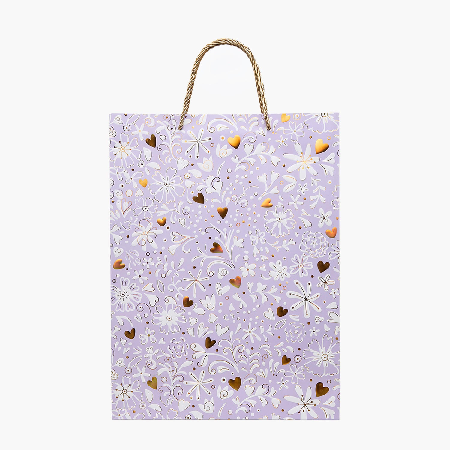 Findz Floral Print Paper Gift Bag - Large-household-giftingaccessories-giftings-image-1