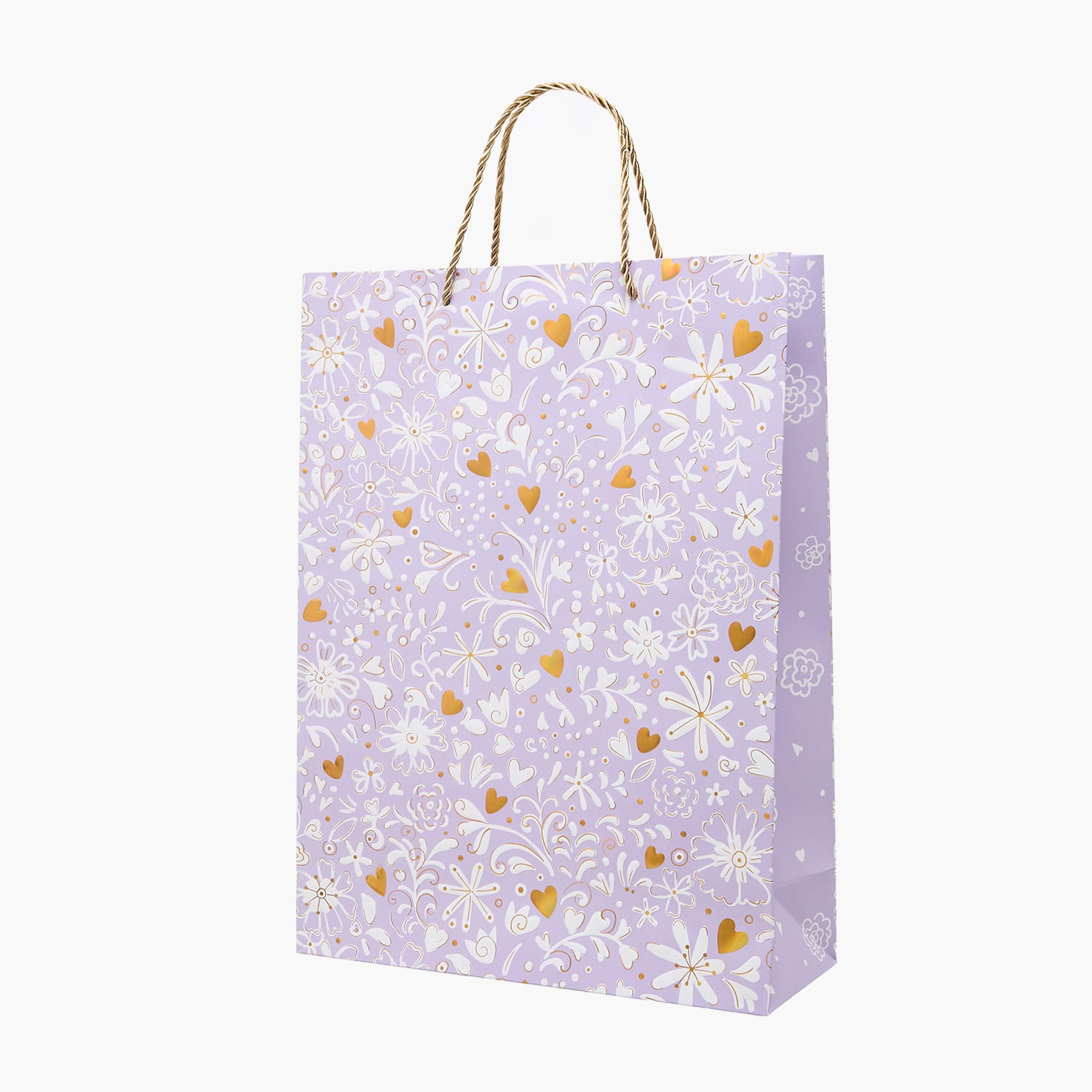 Findz Floral Print Paper Gift Bag - Large-household-giftingaccessories-giftings-image-2